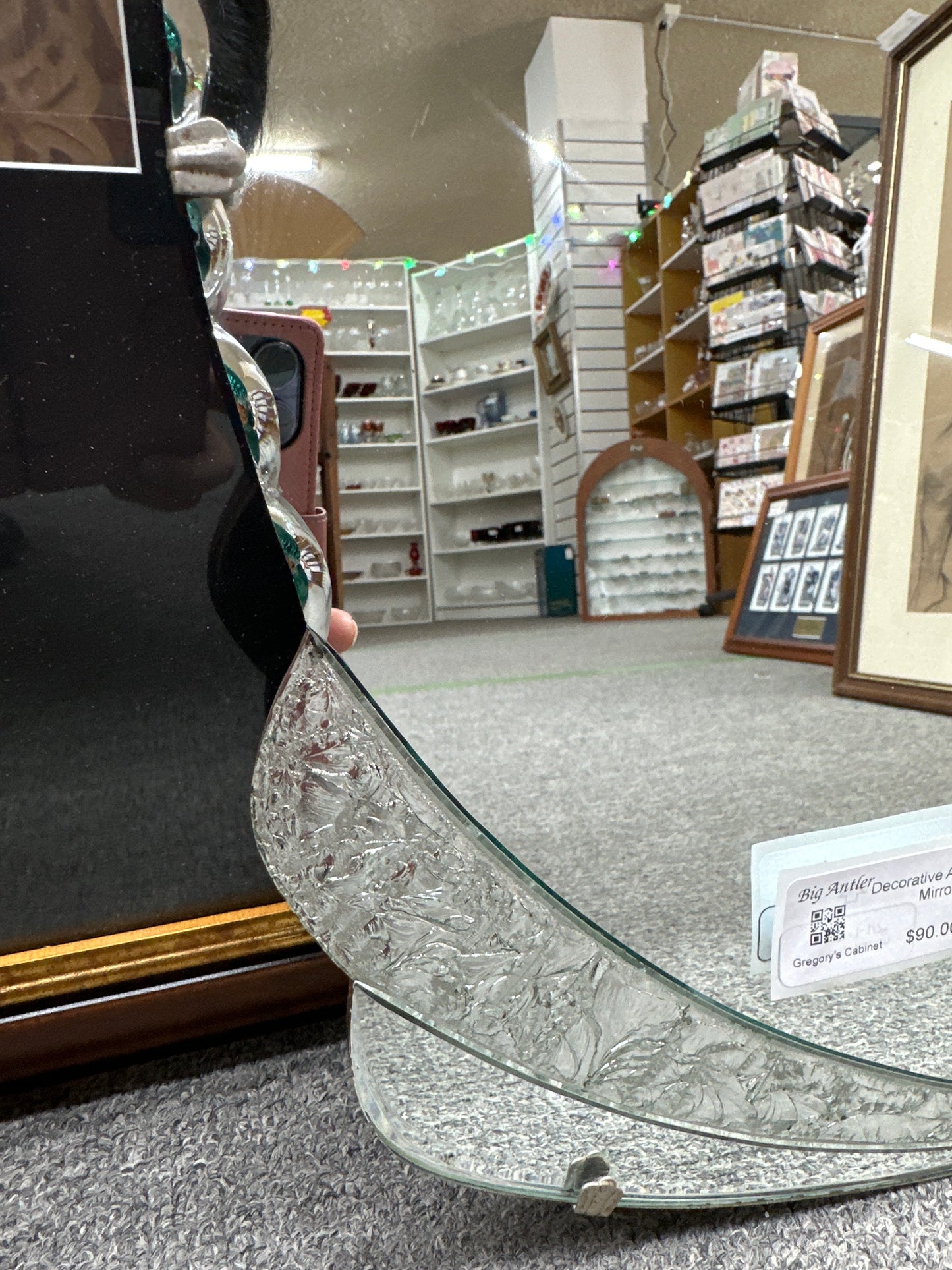 Decorative Art Deco Mirror