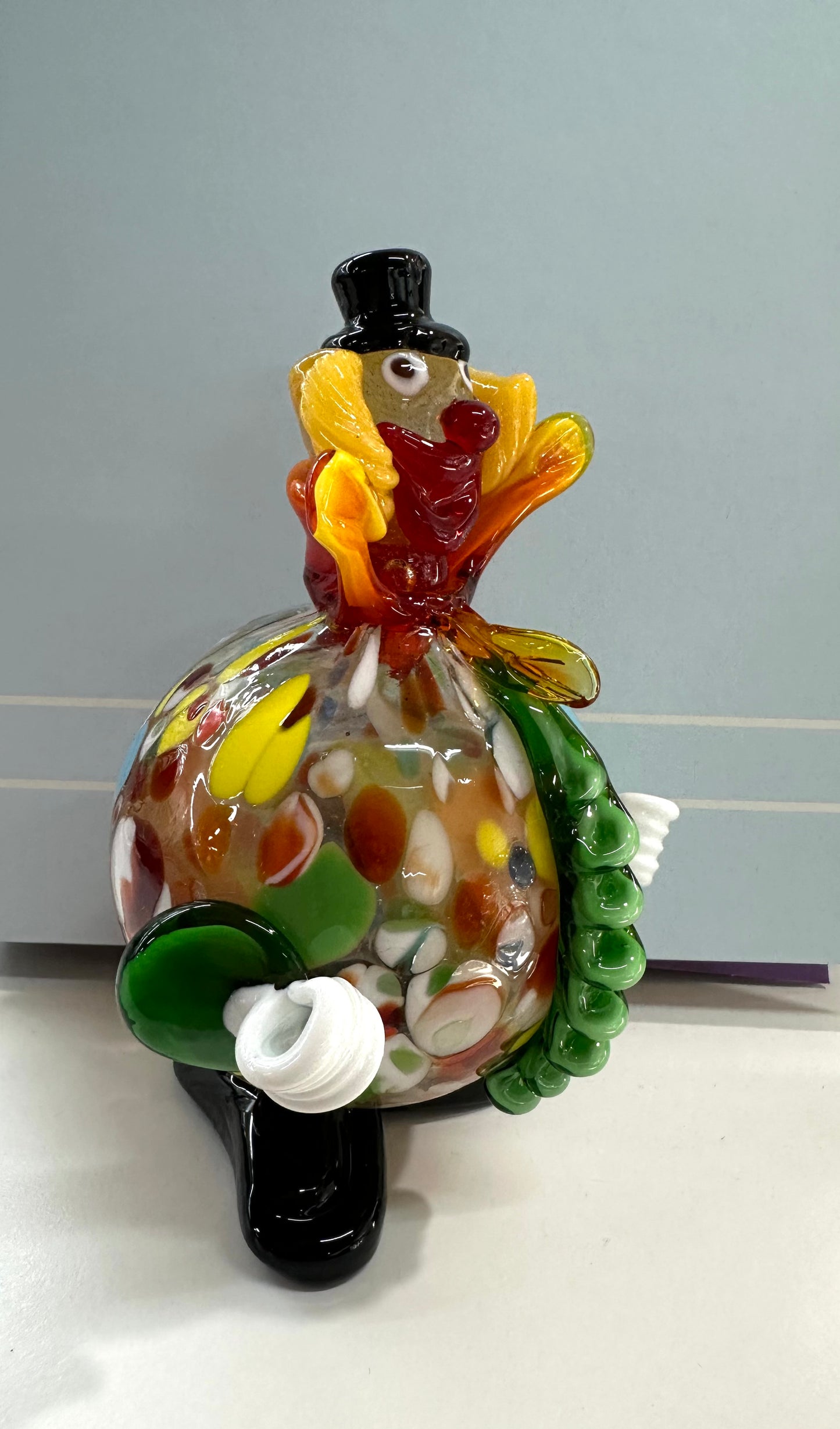 Murano Fat Multicoloured Clown