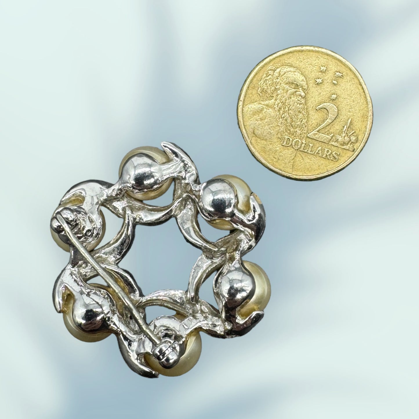 1950s Handmade Costume Brooch