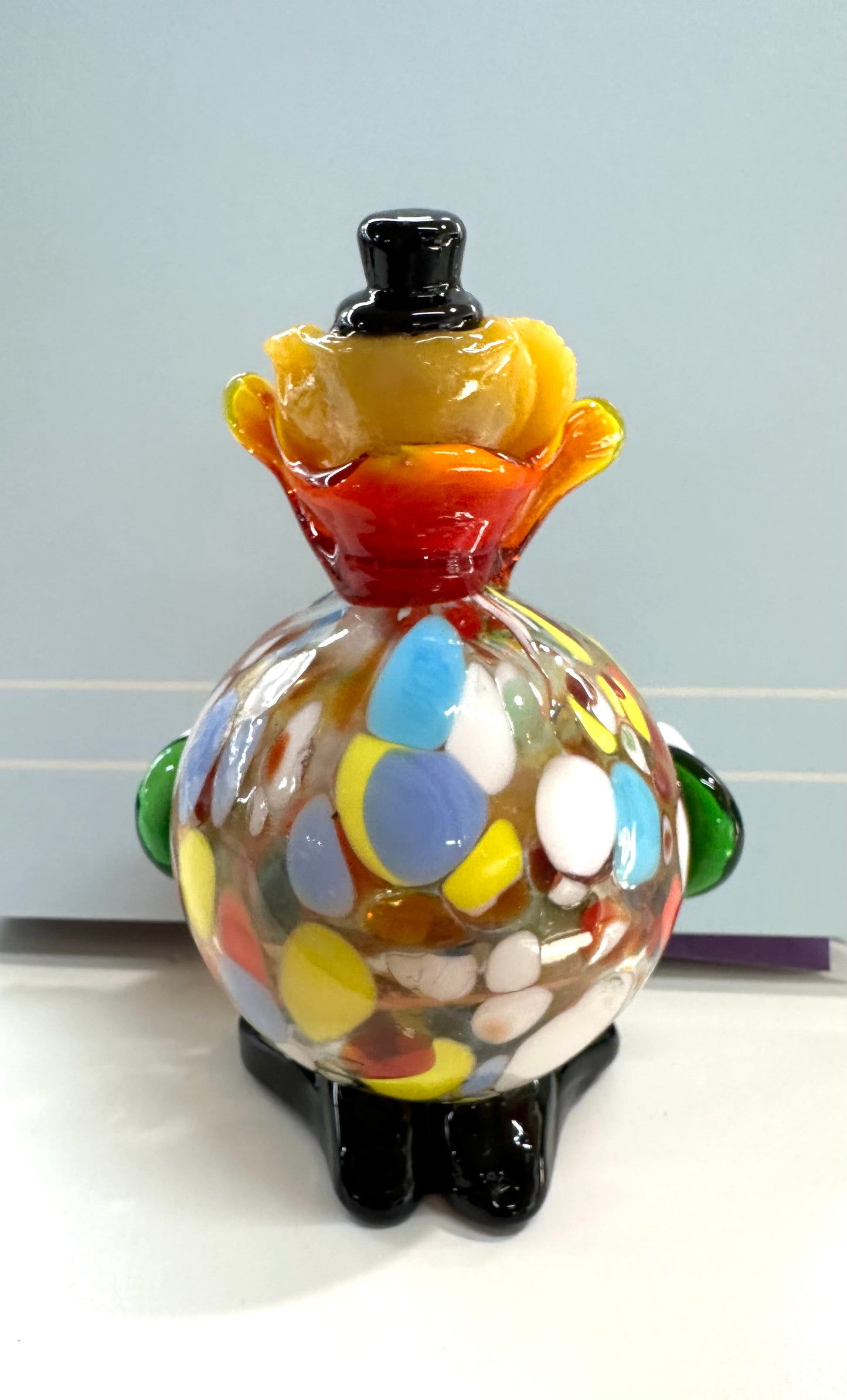Murano Fat Multicoloured Clown
