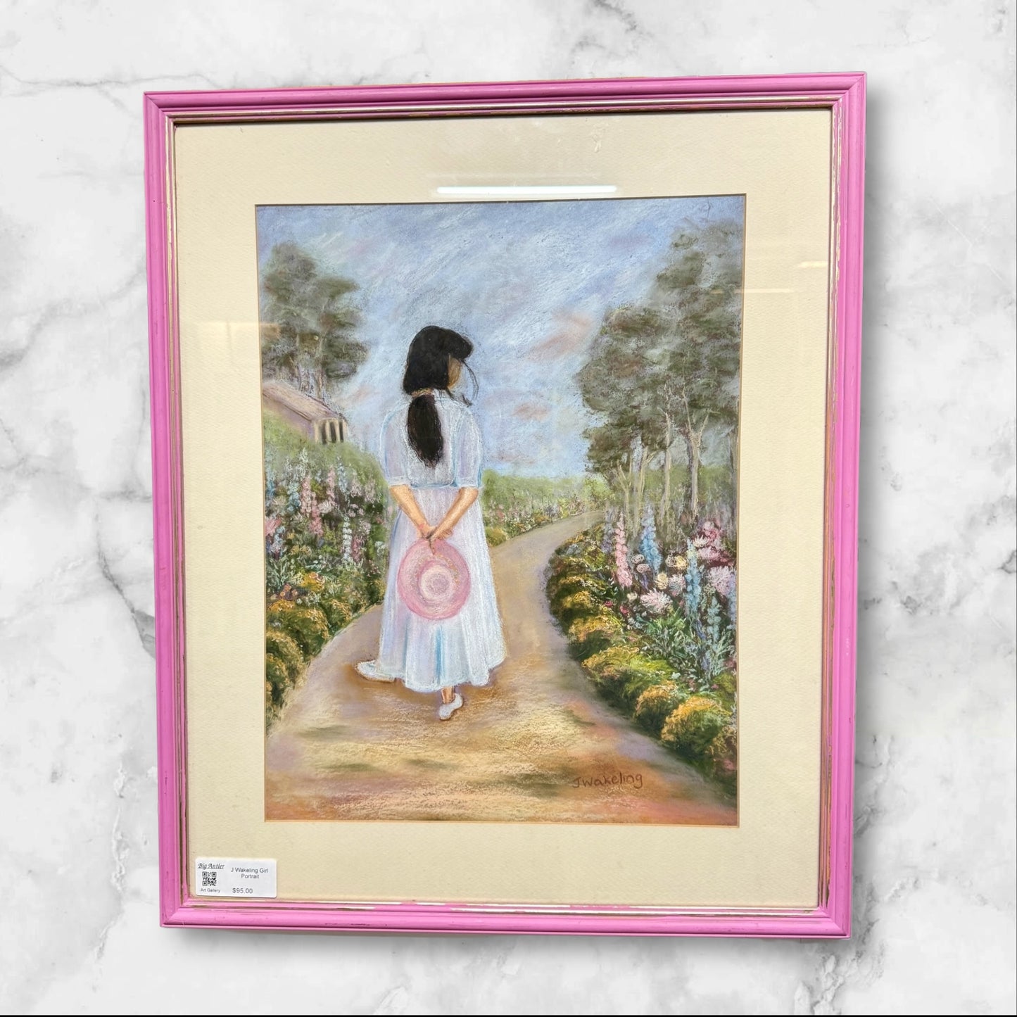 J Wakeling Girl Portrait