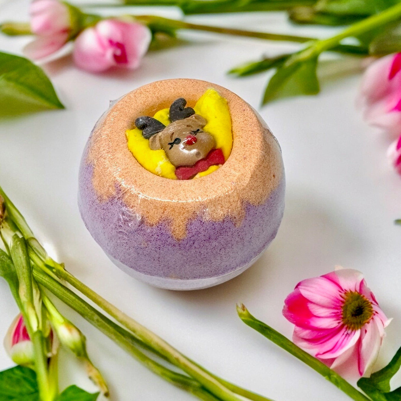 Small Kids Bath Bomb with Little Toy to keep