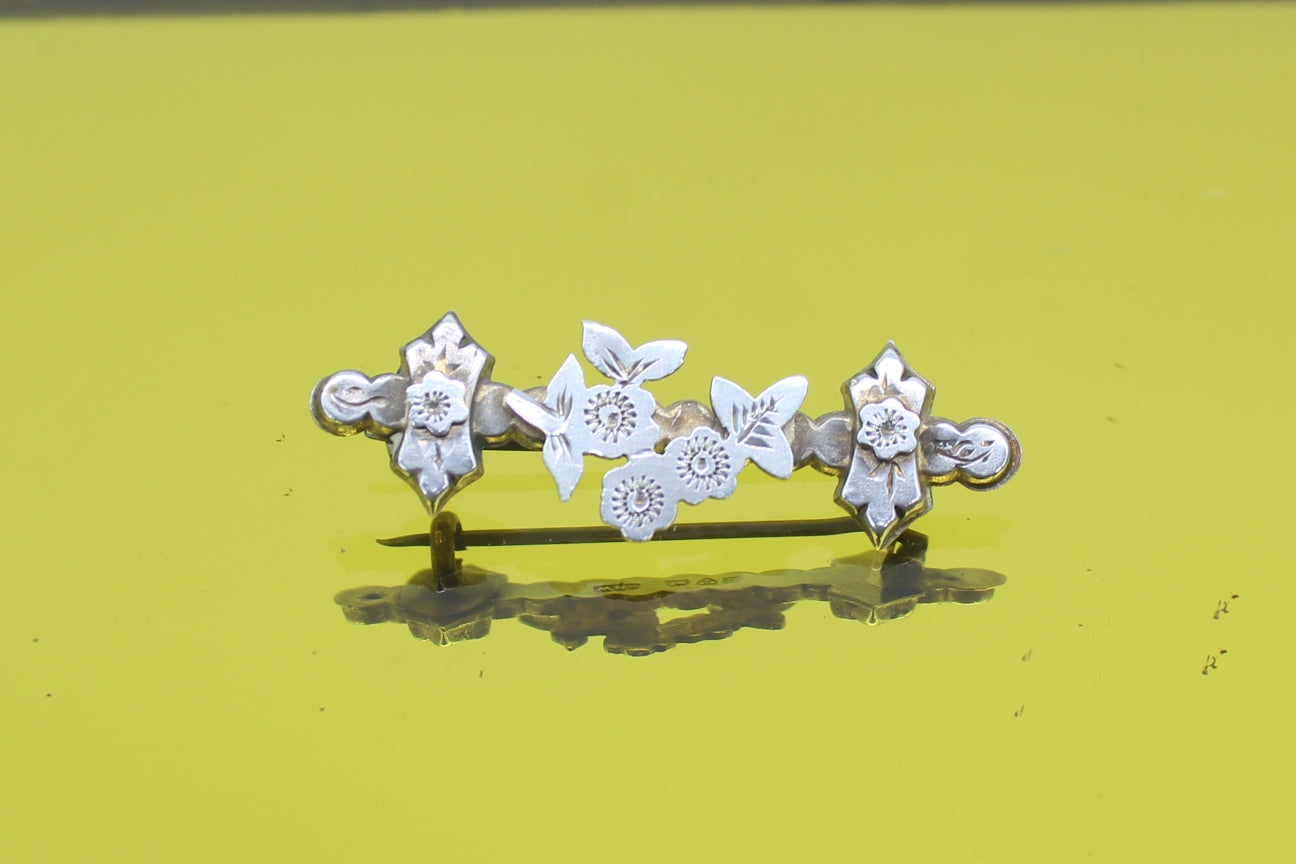 Hallmarked Sterling Silver Brooch