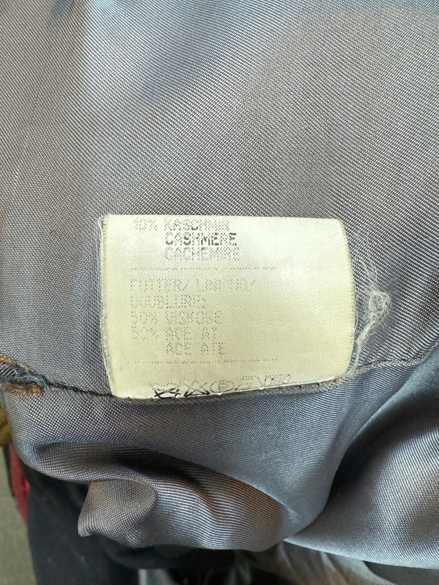 Vintage 1960s Wool Overcoat