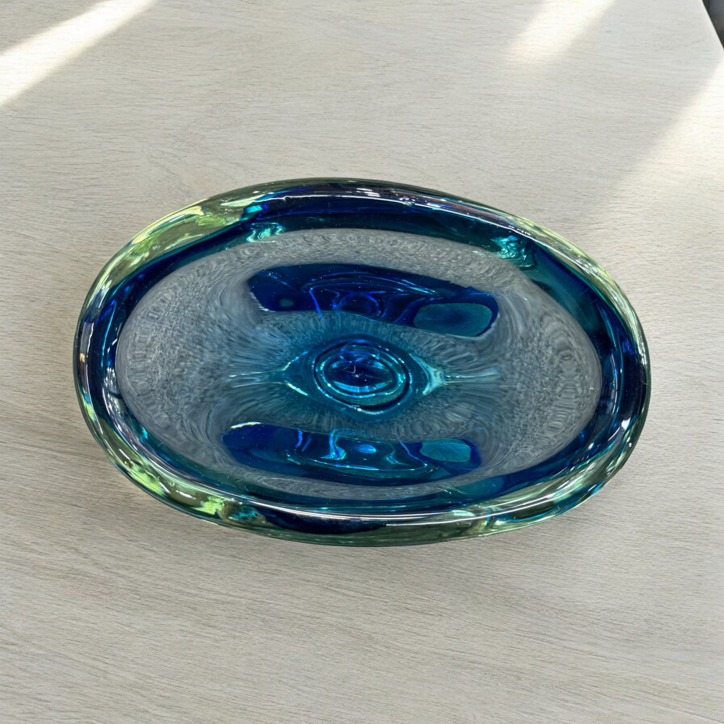 Czech Art Glass Vase