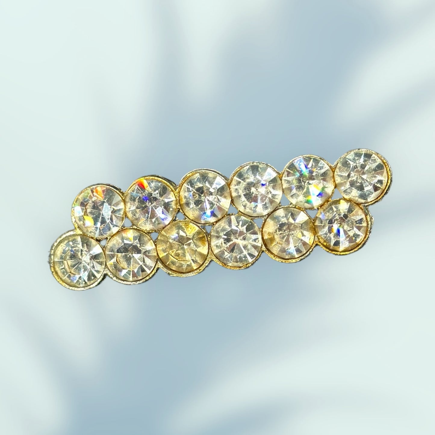 1960s Paste Crystal Brooch