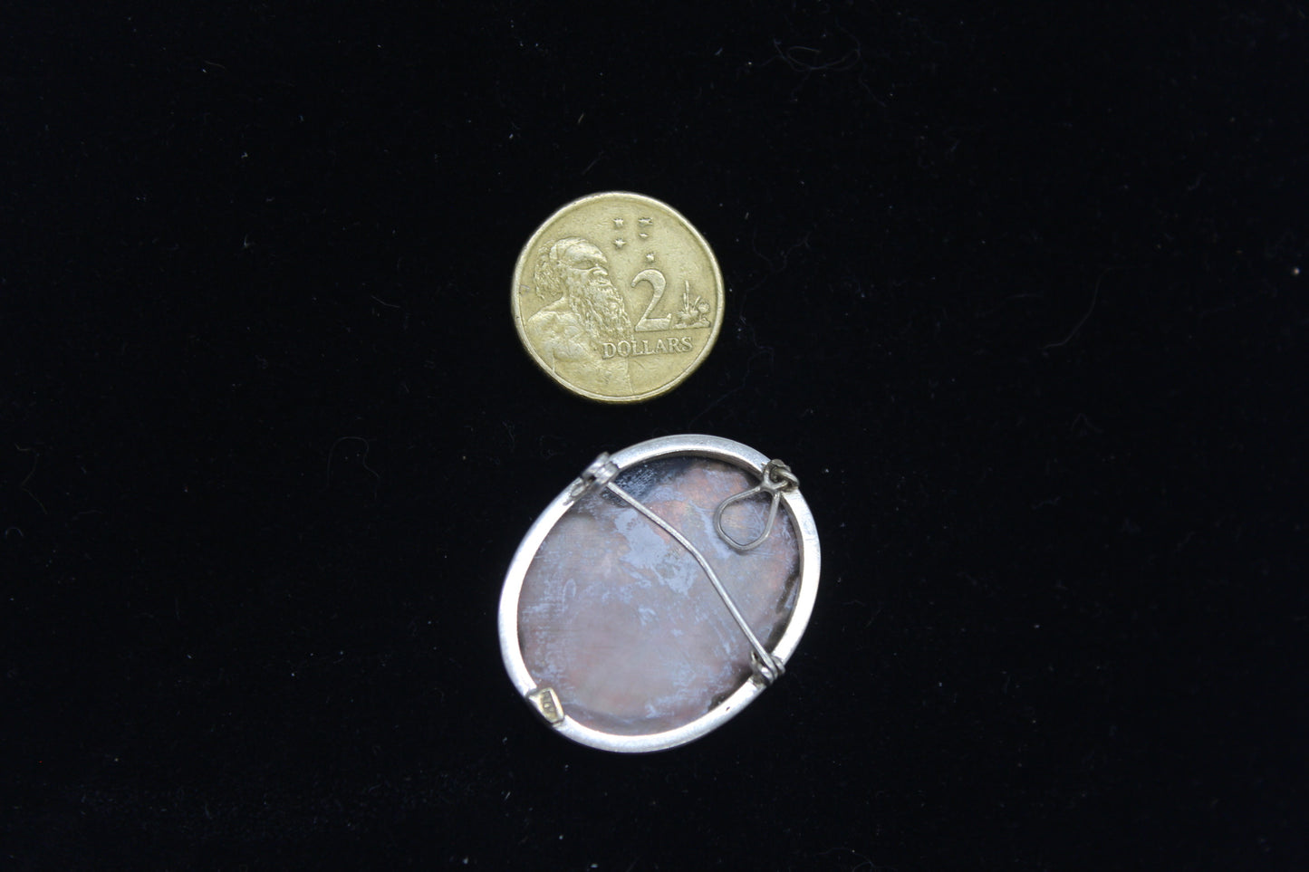Shell Cameo Brooch