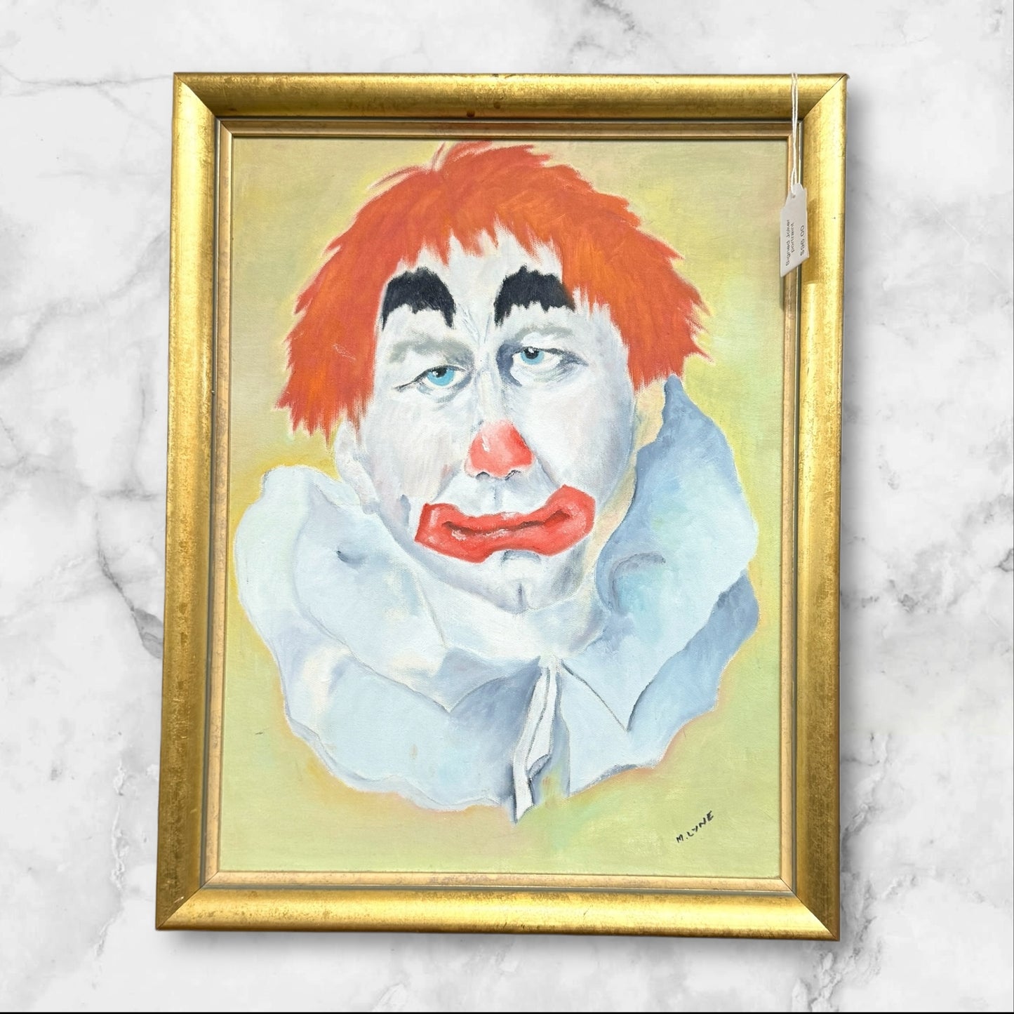 Signed Joker portraint
