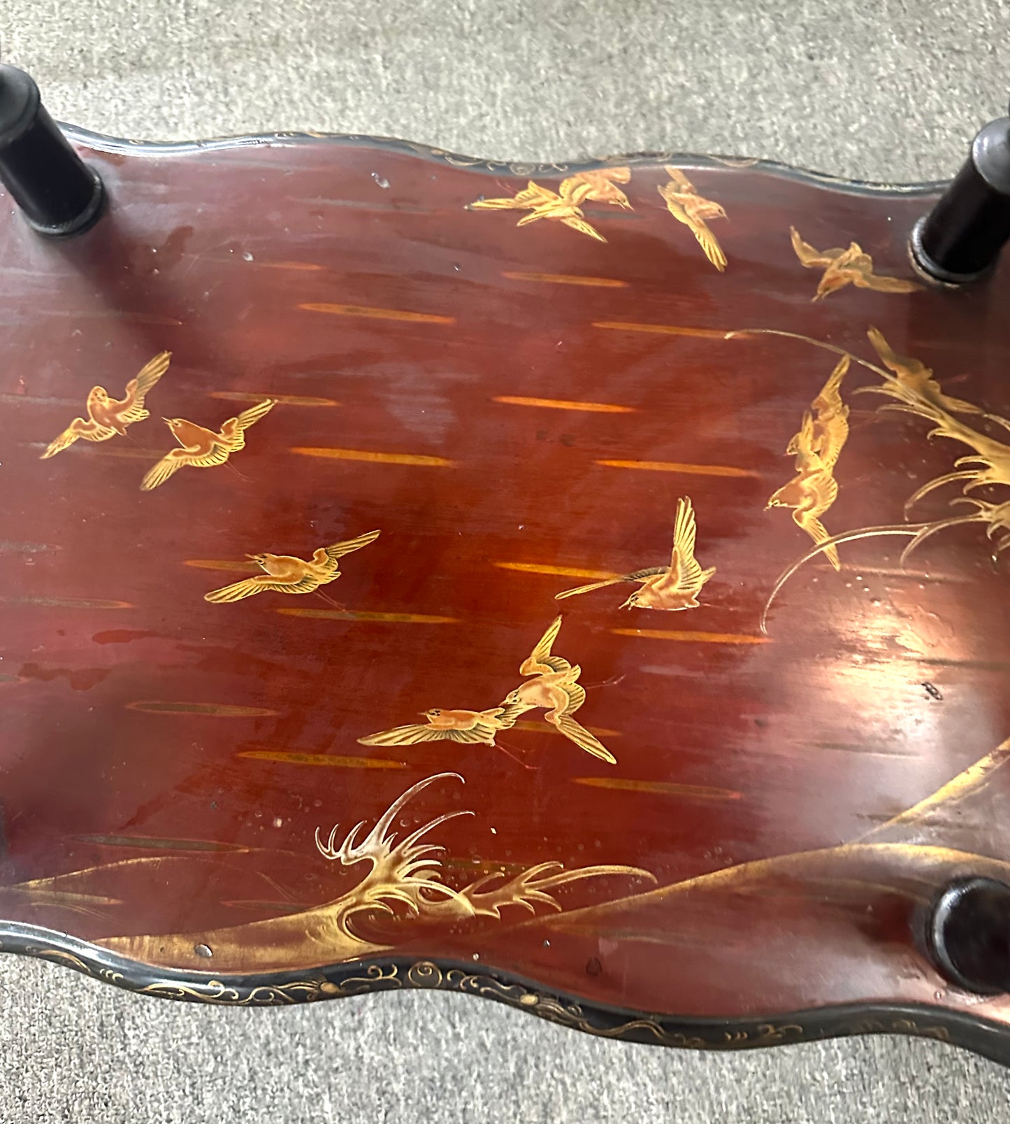 Early 20thC Japanese Lacquered Table,