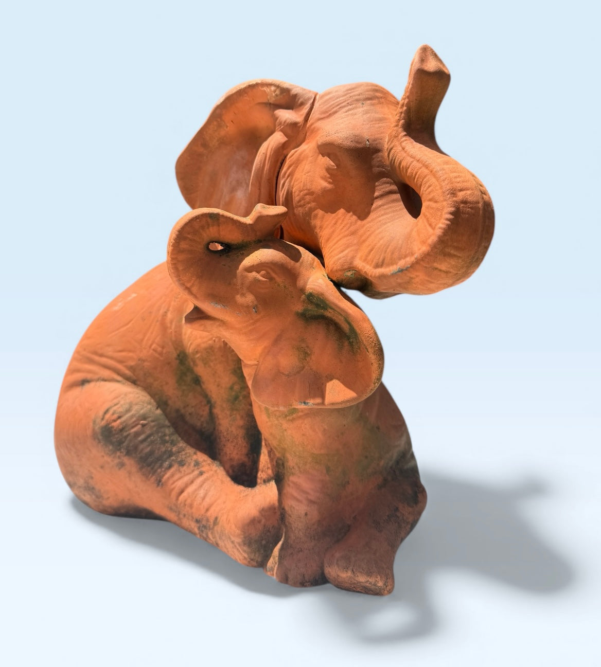 Terracotta Elephant Planter