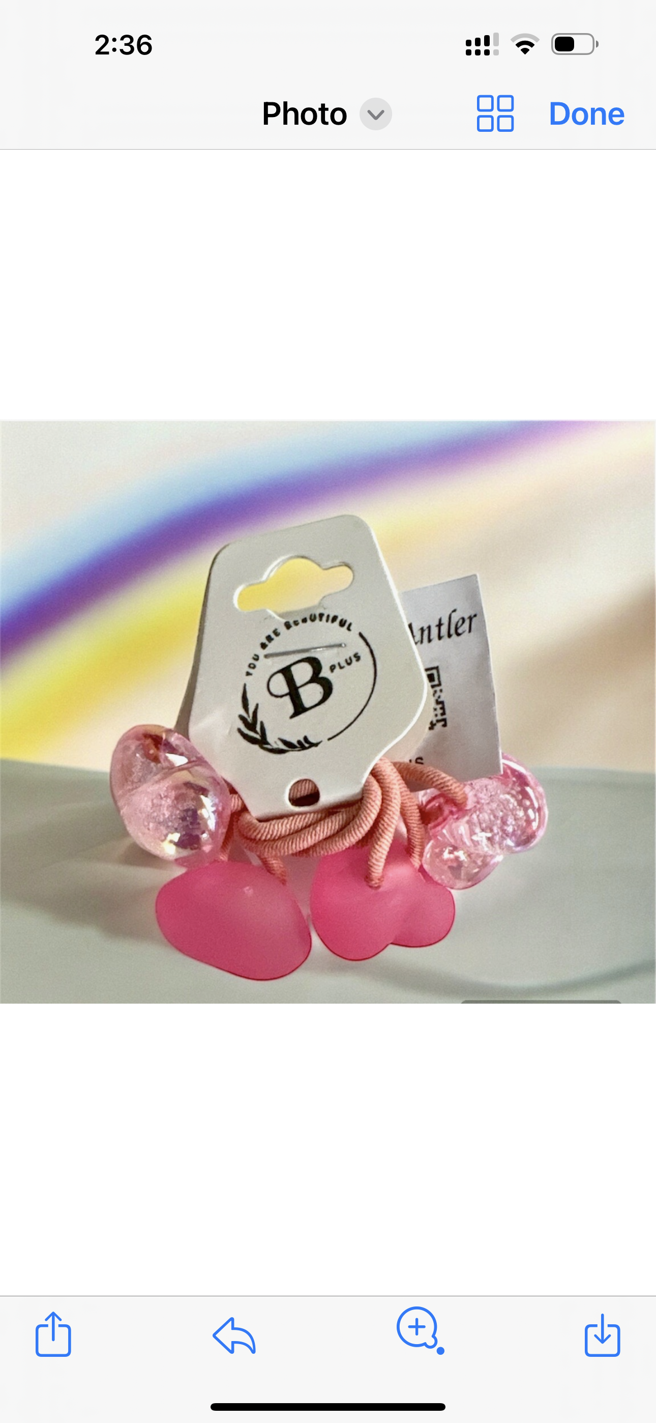 Star Hair Ties in Pair - 03003
