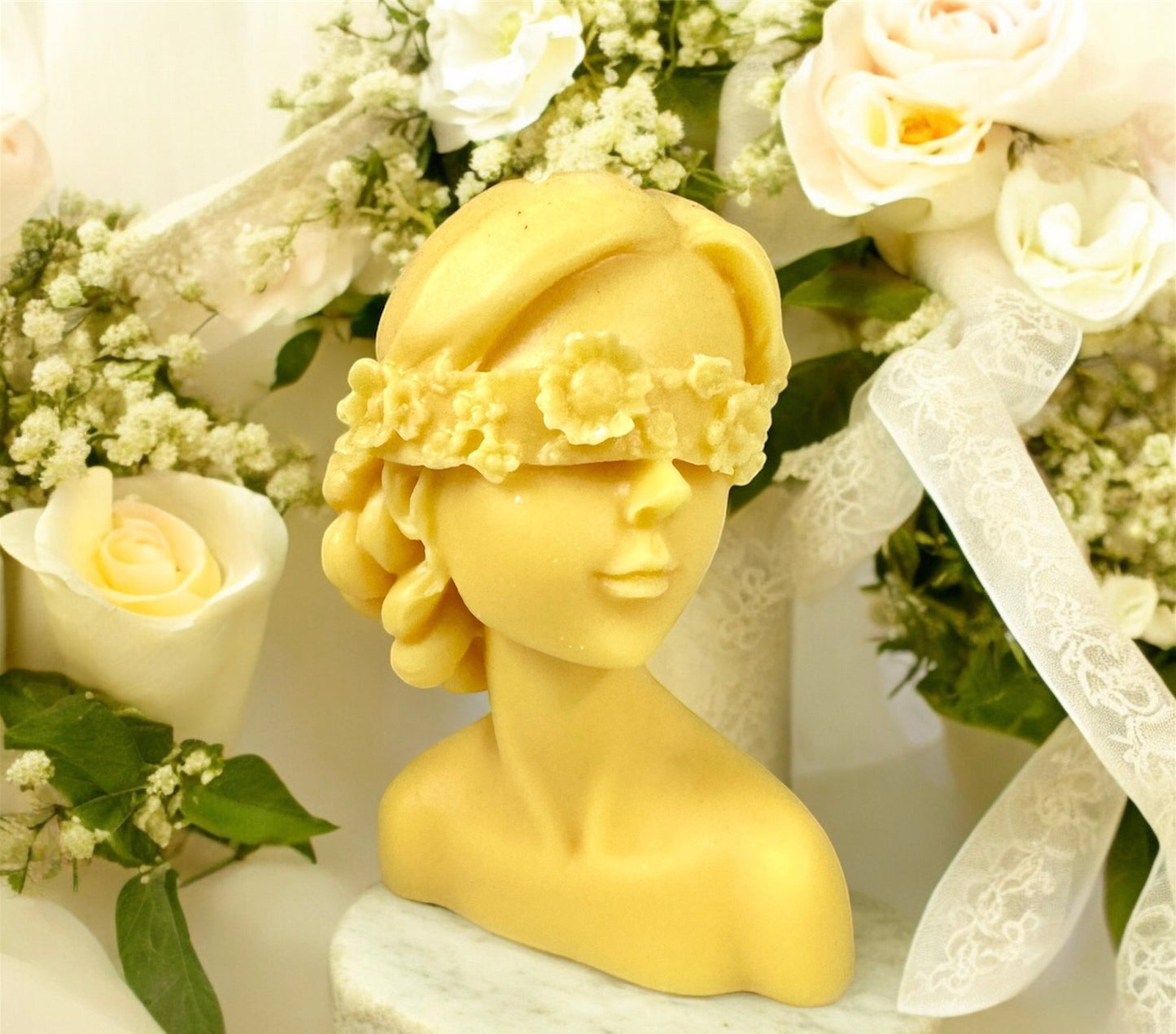 Girl Sculpture Candle