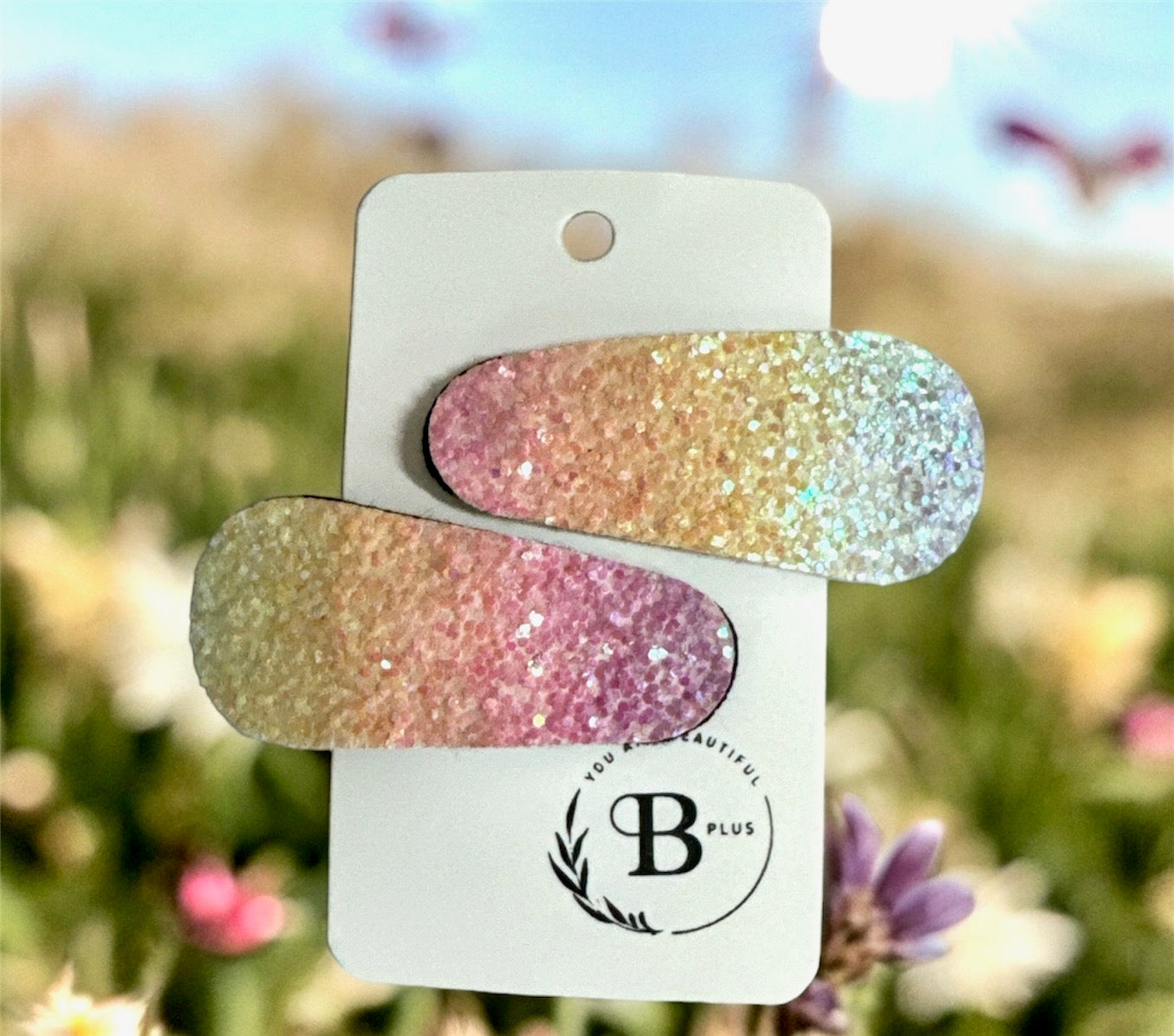 Shinning Hair Clips in Pair - 03011