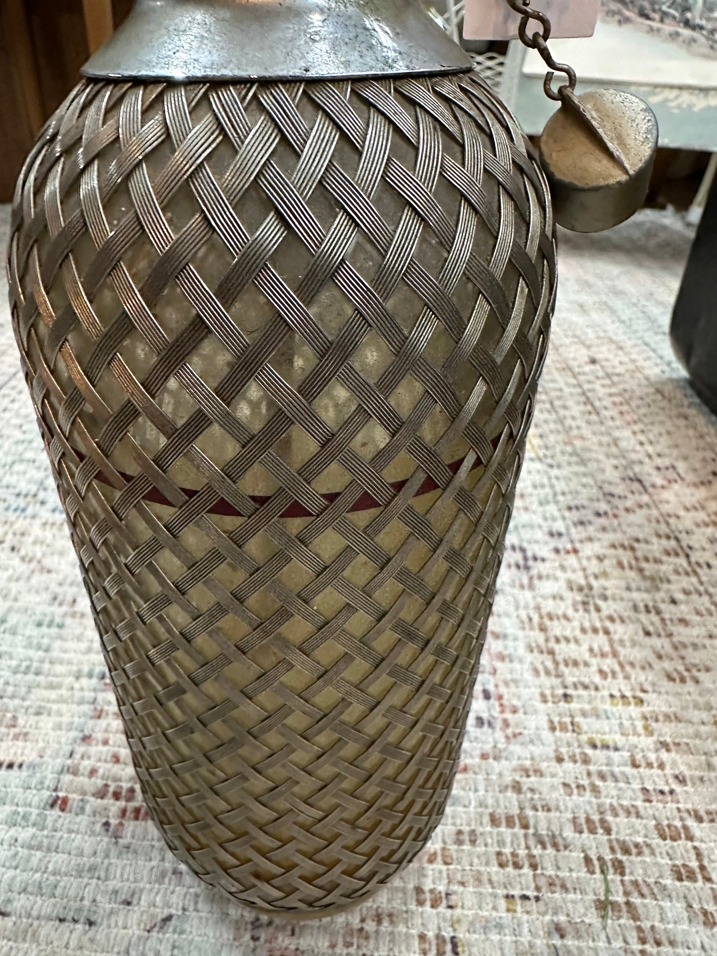Mesh Covered soda syphon