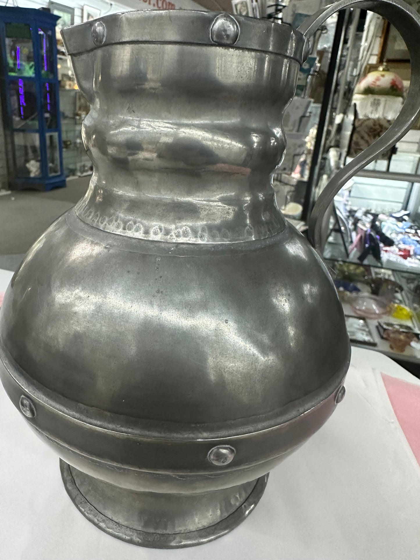 Viking style Pewter Jug