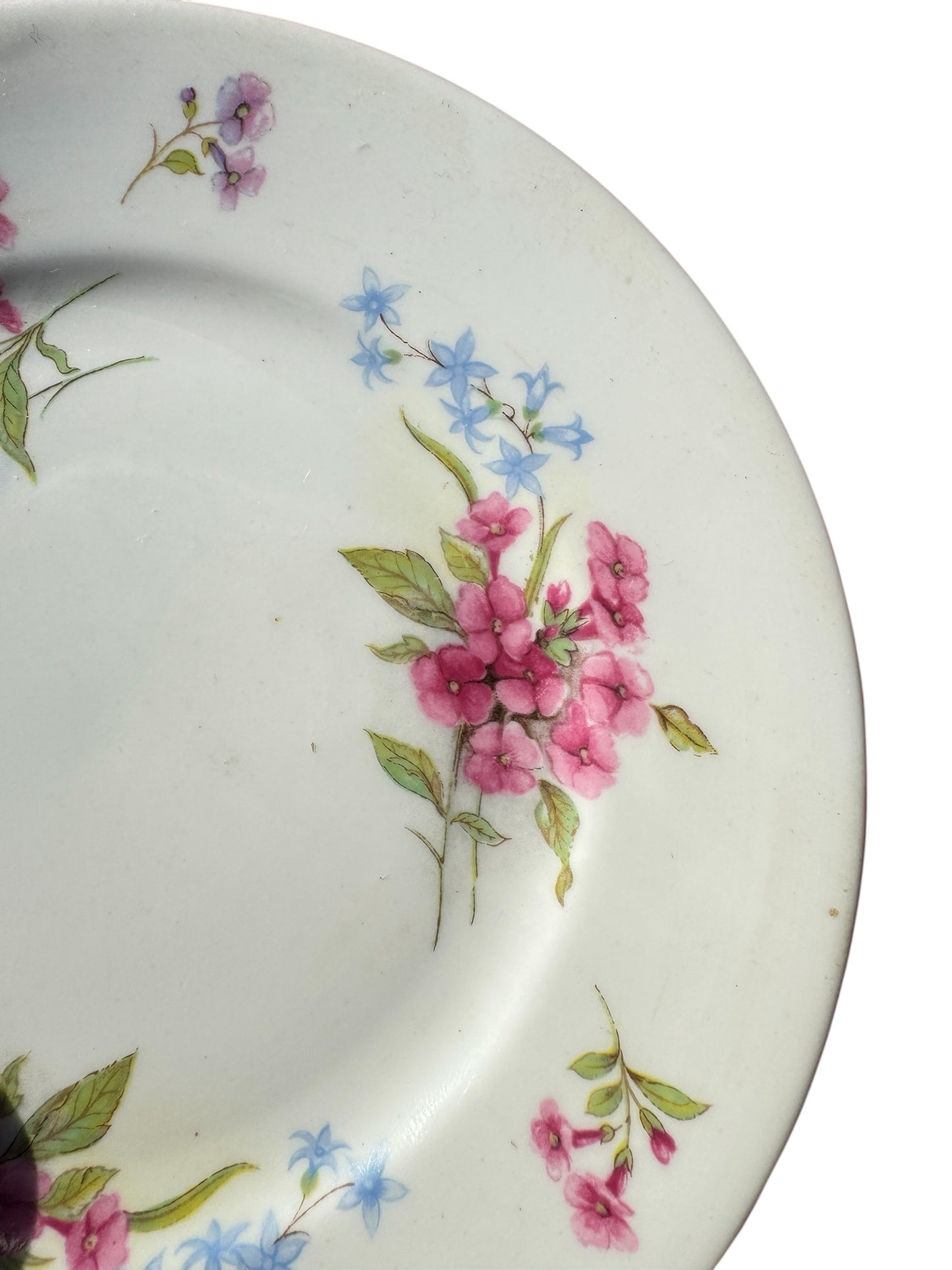 Shelley New Cambridge shape Stocks pattern tea trio,1940-1960’s