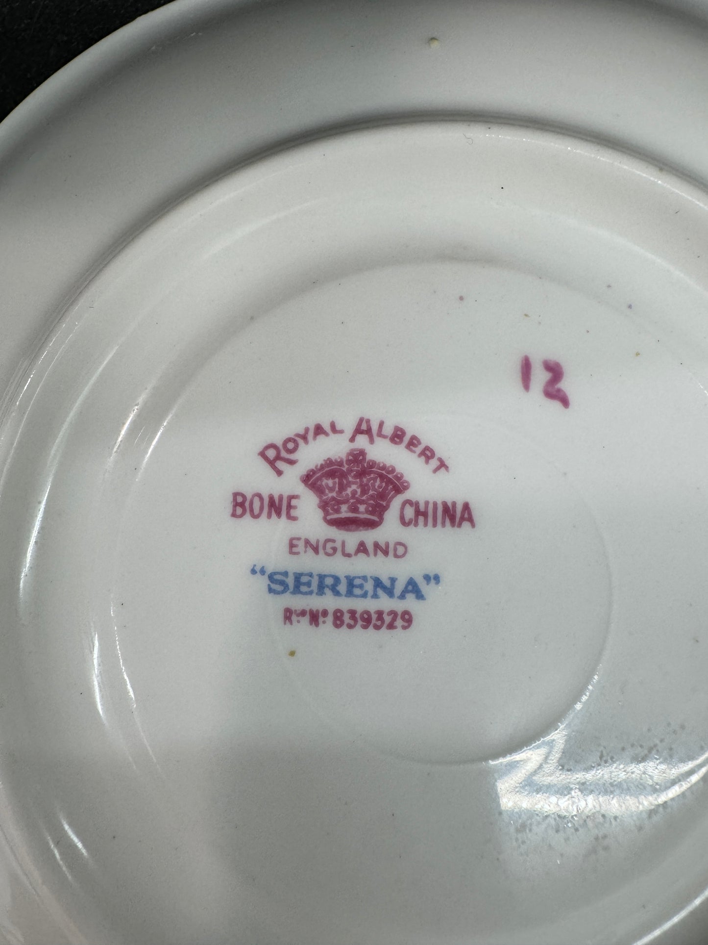 Serena Royal Albert Teacup, Saucer and Plate/ Tea Set/Antique Teacups/Tea Cups and Saucers