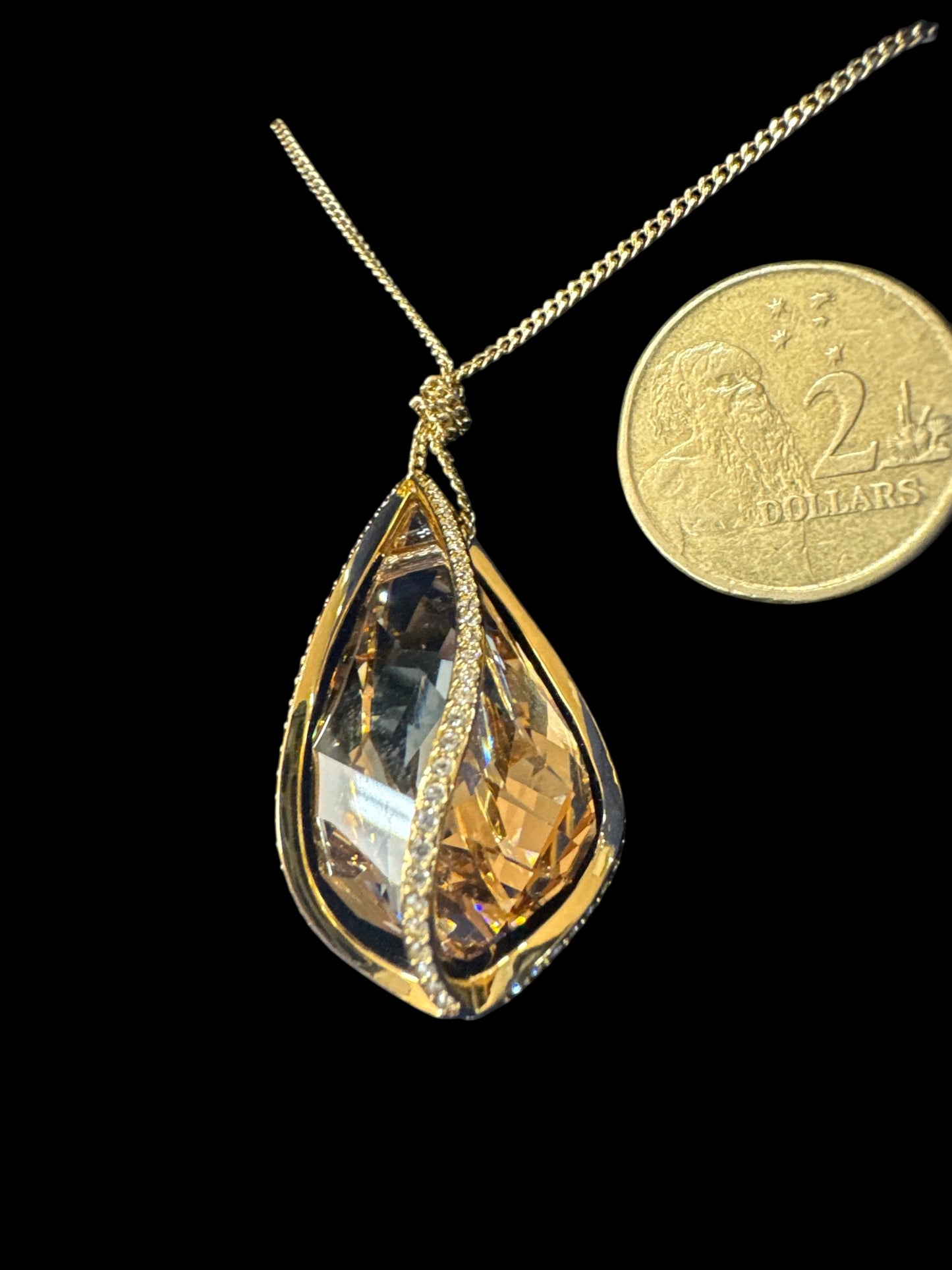 Swarovski necklace pendant with original box