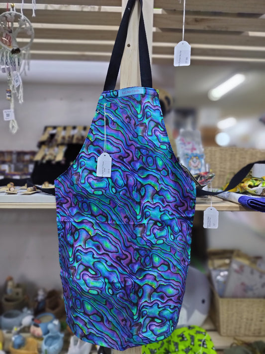 Kids Apron NZ Paua shell