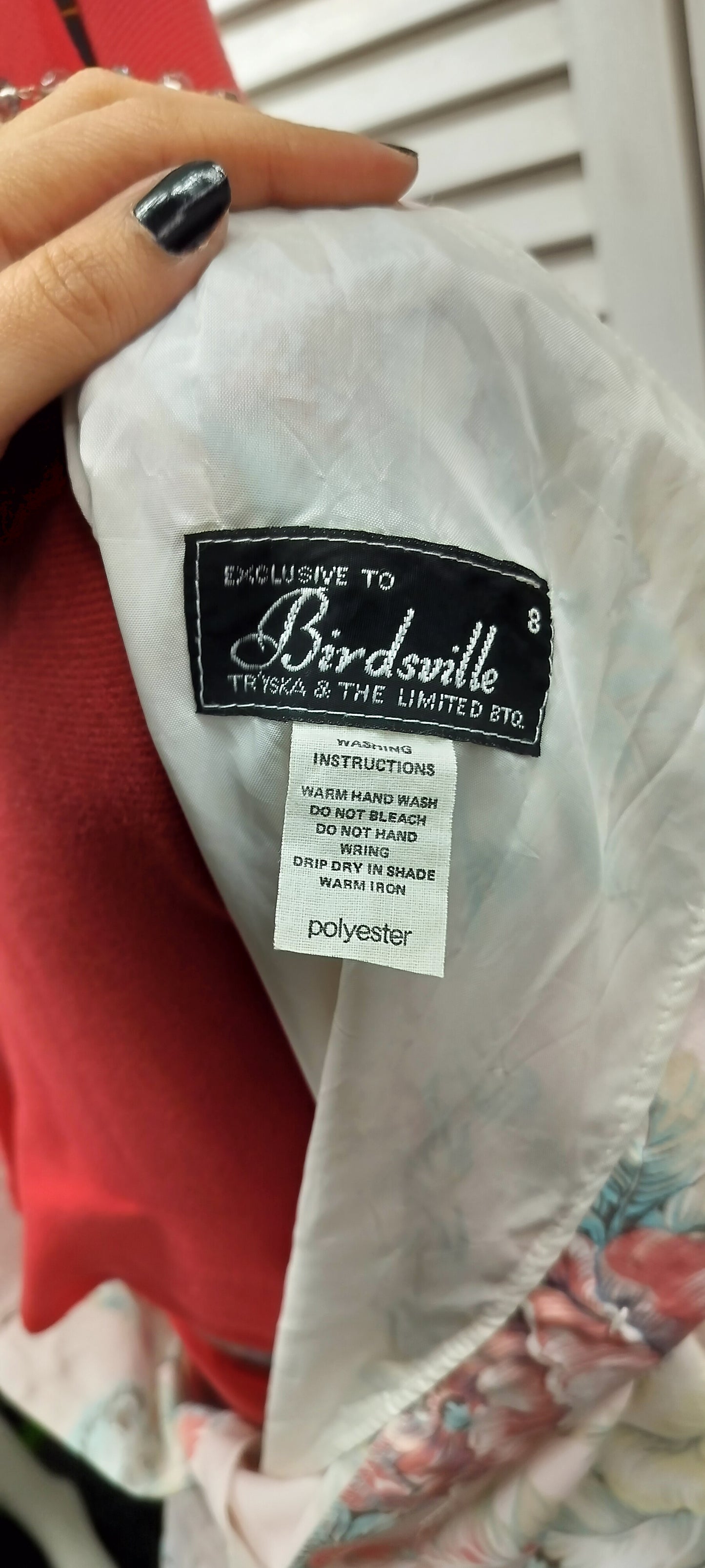 Pretty vintage style floral dress