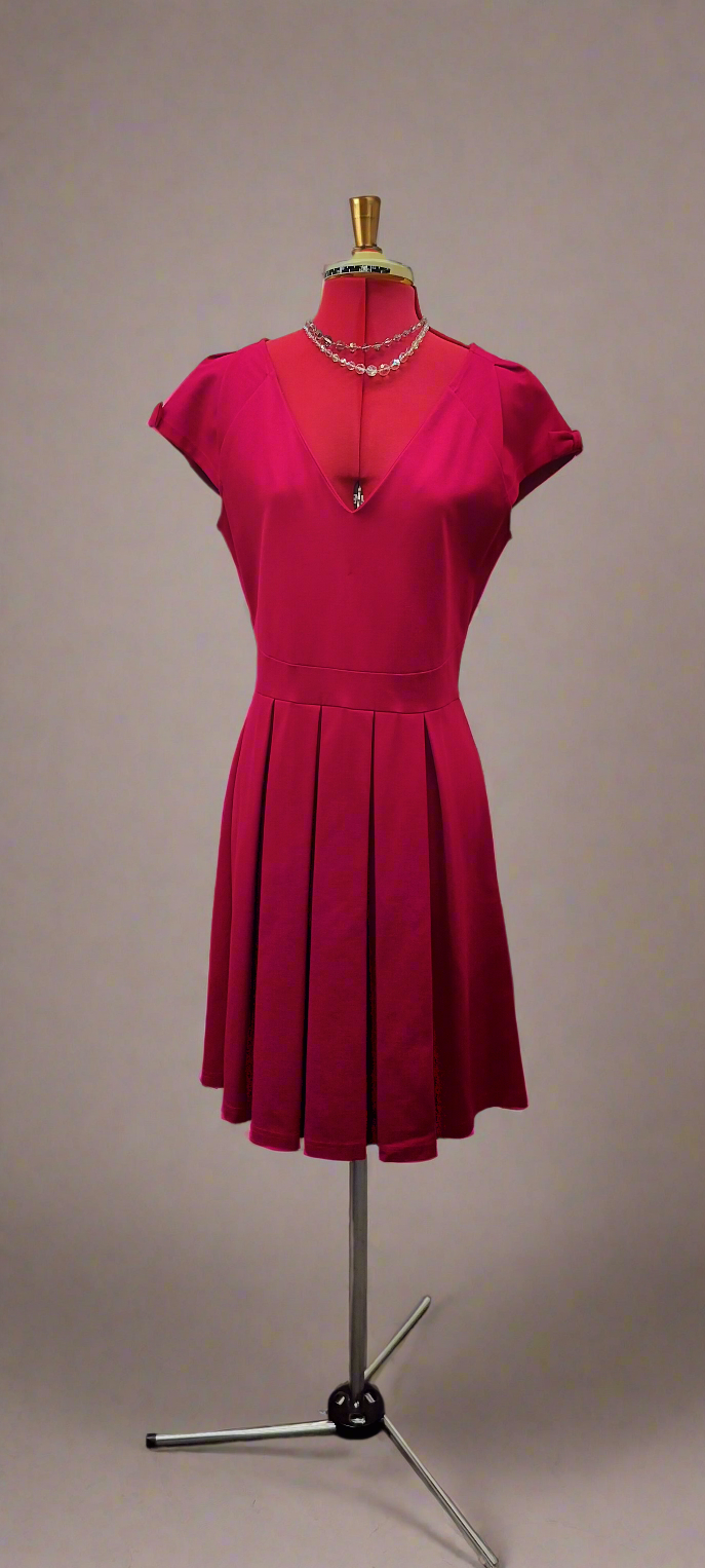 Alannah Hill label raspberry red dress. Size- 14.