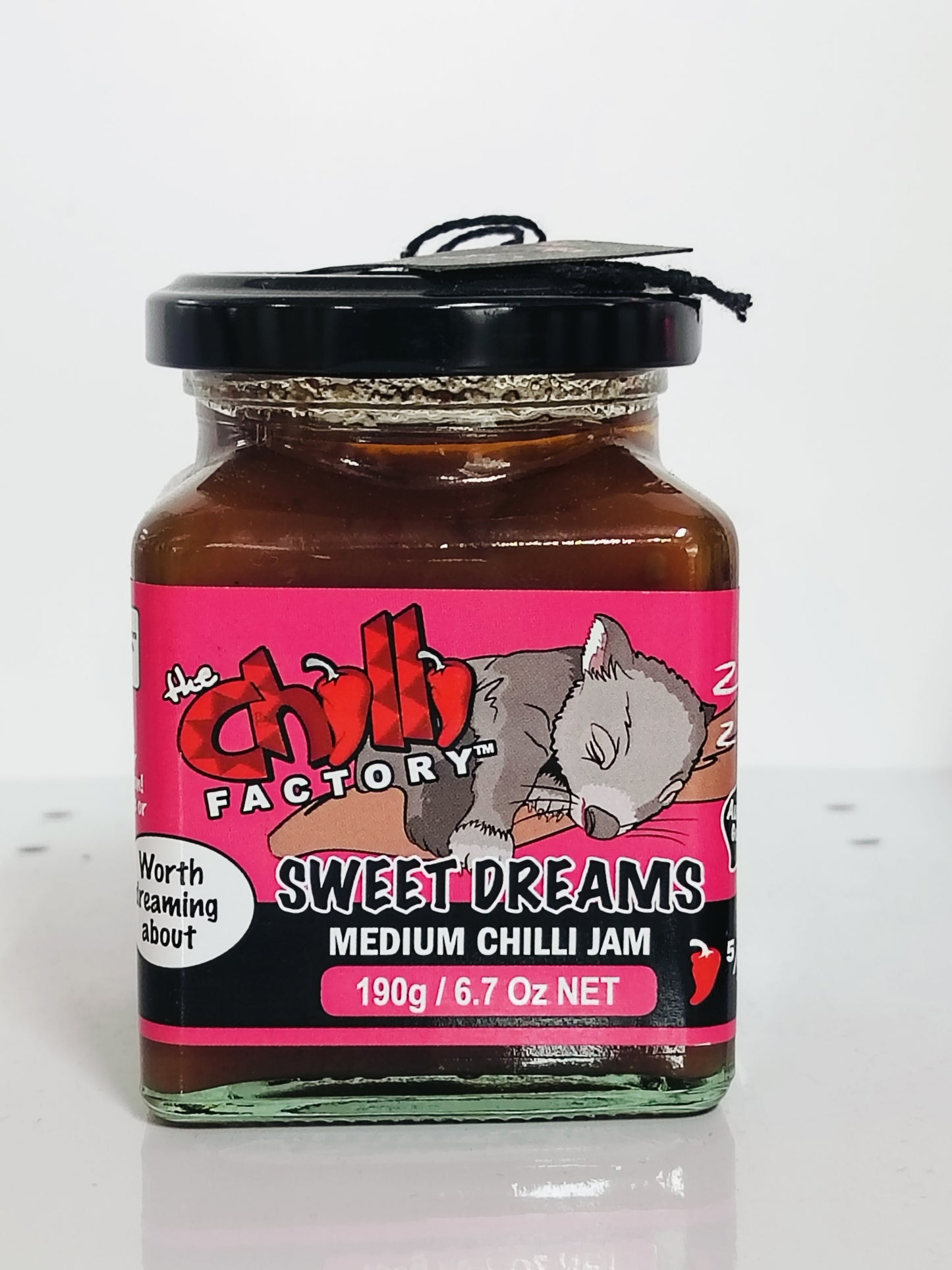 The Chilli Factory, SWEET DREAMS, medium chilli jam, 190g