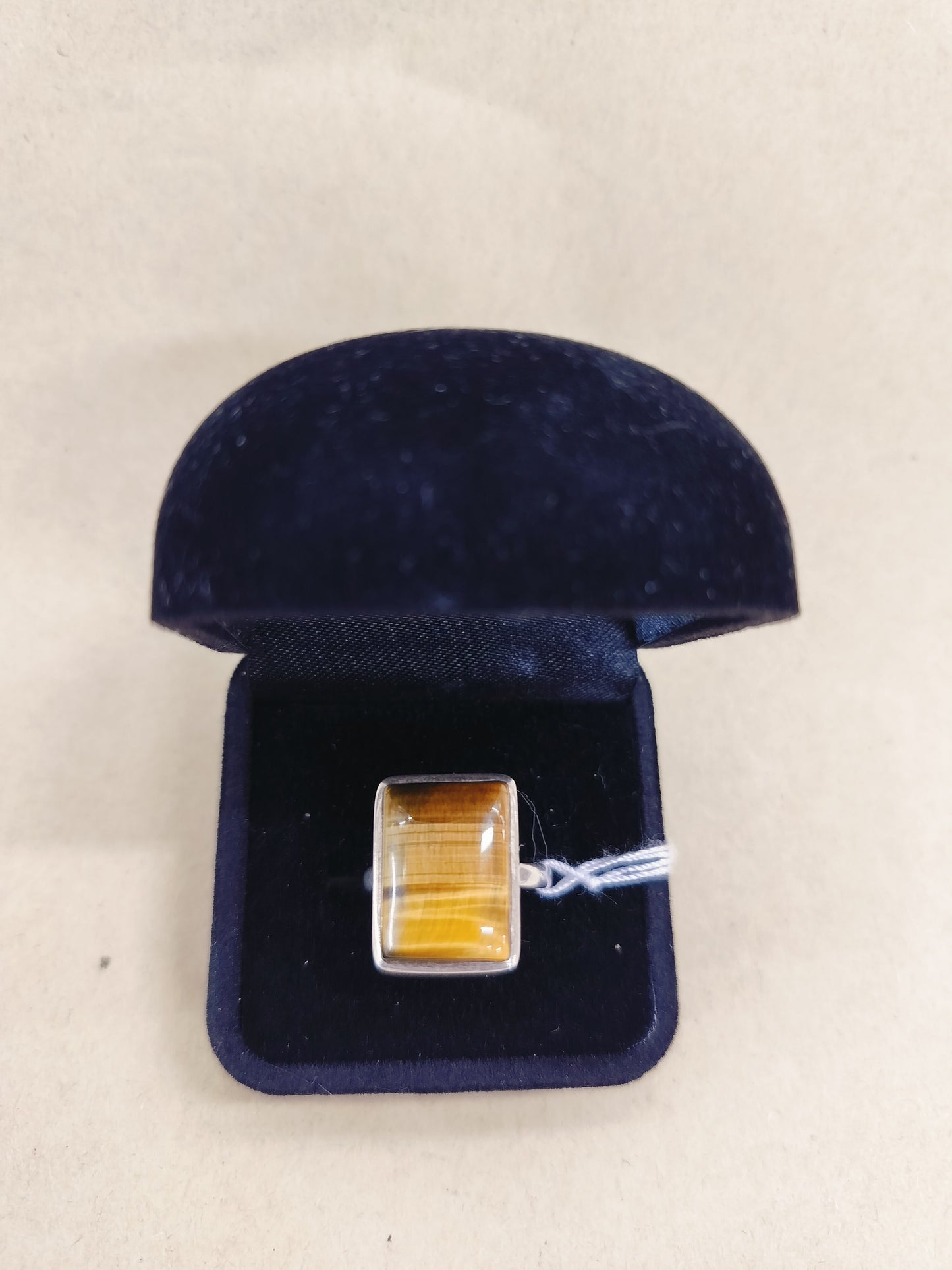 925 ss, Tigers Eye. Size- 13