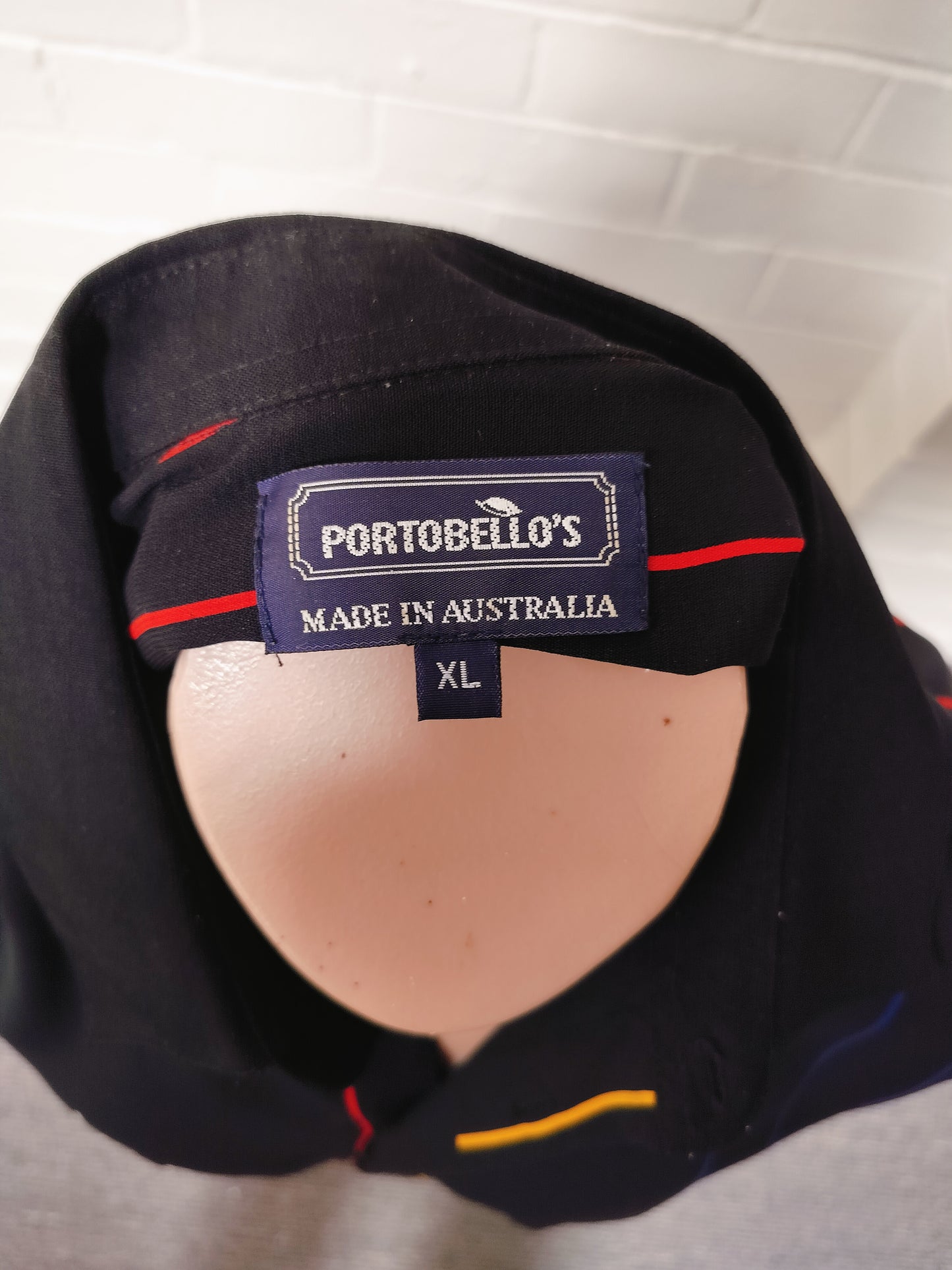 Portobello s/s shirt 1980's. Size- XL.