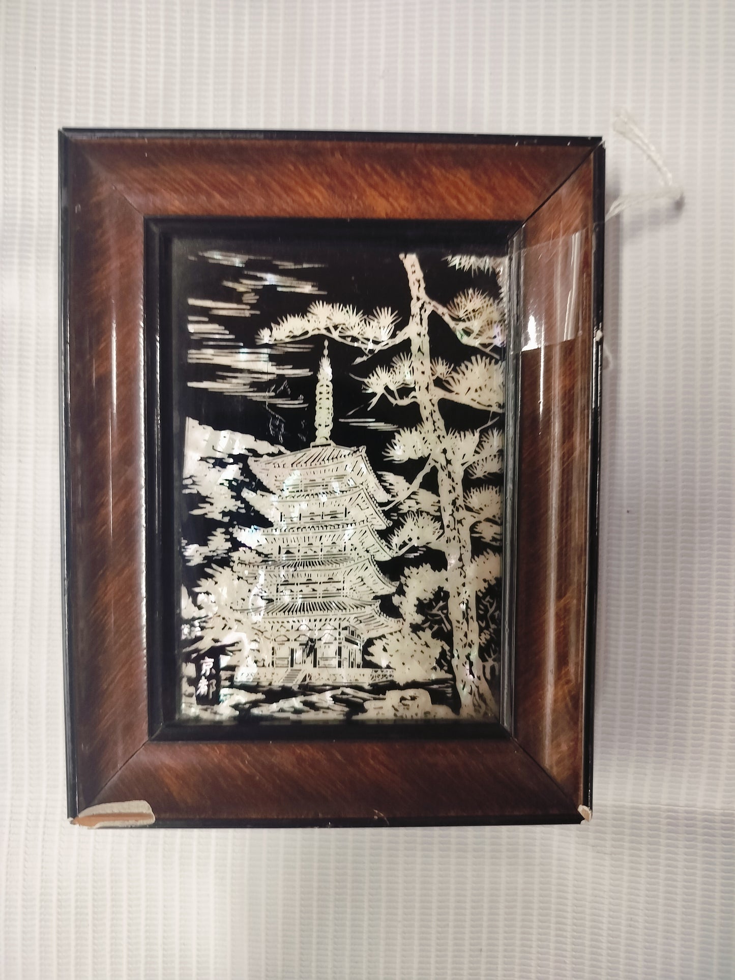 Shell Inlay Pagoda Frame