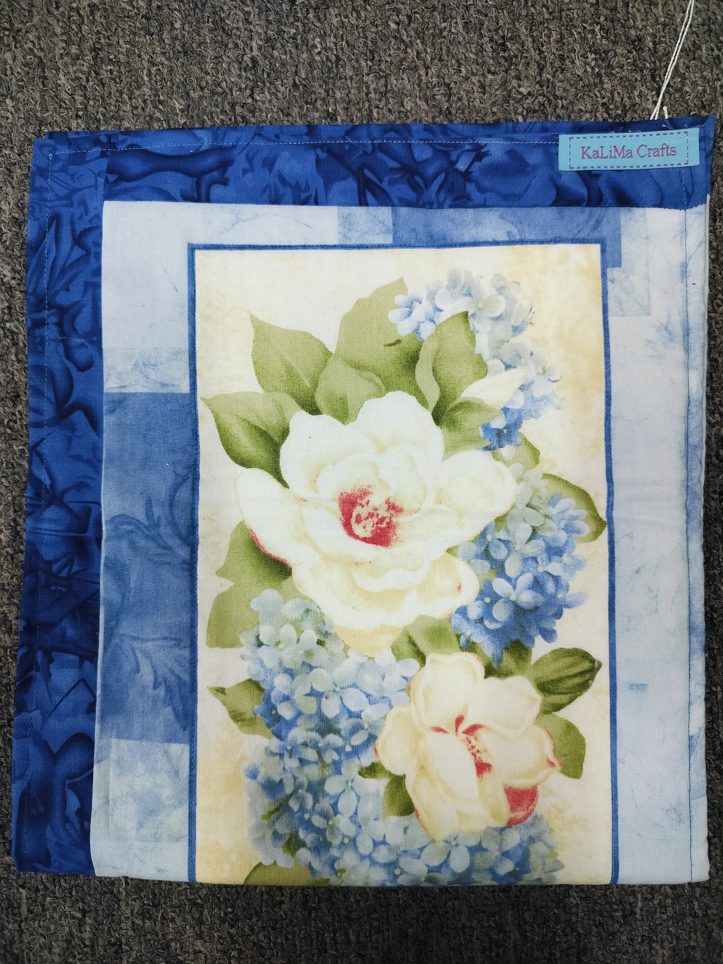 Table Runner Blu Flrl