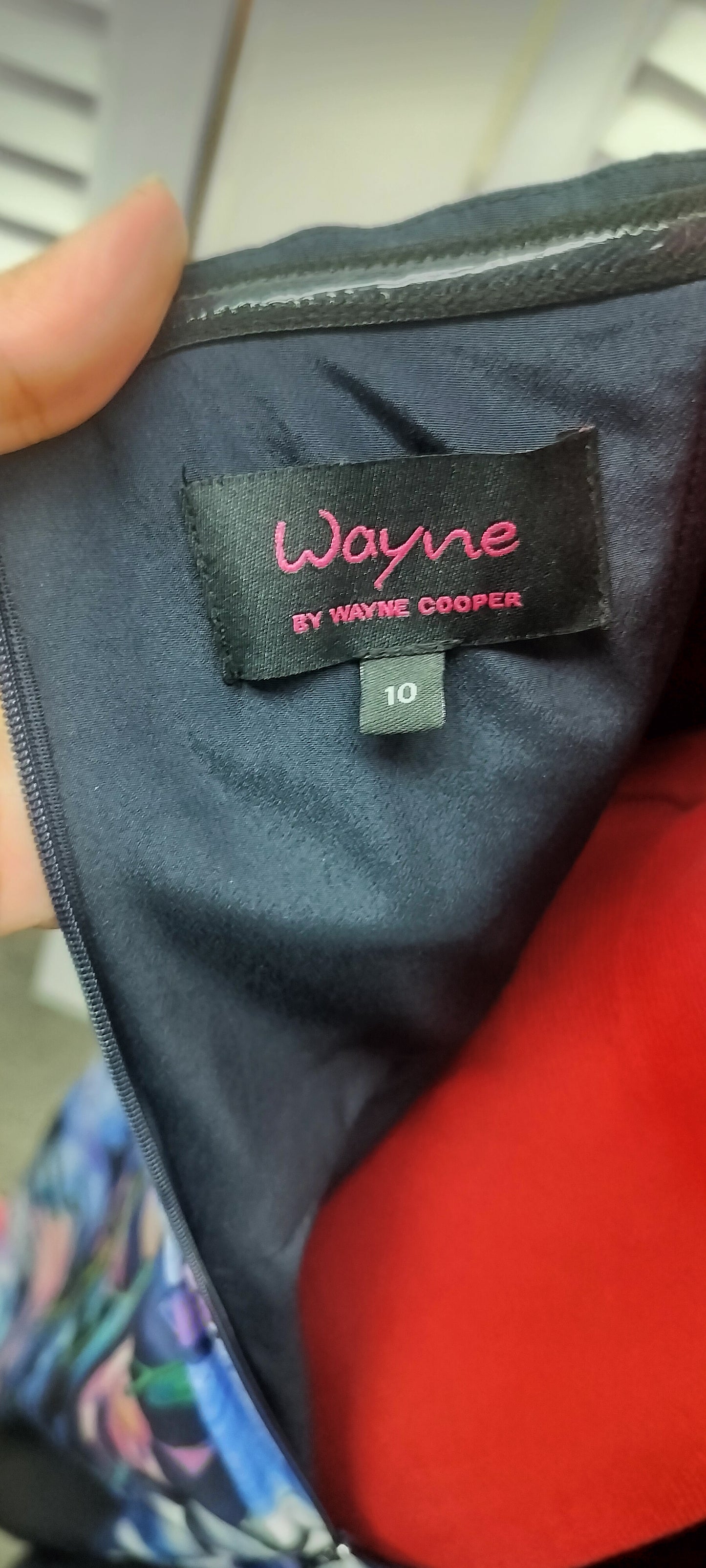 Wayne Cooper label , strapless maxi dress. Size-10.