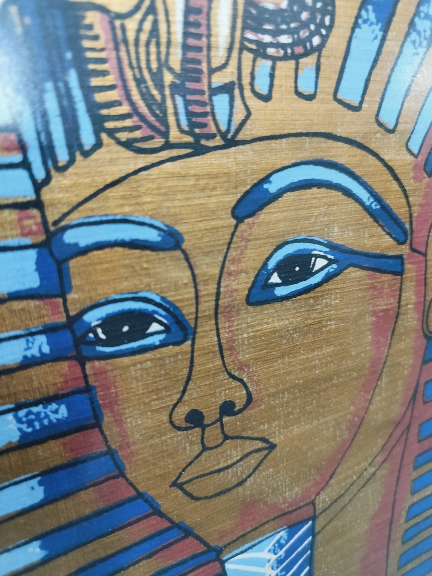 King Tut Papyrus Art Framed, 45cm*58cm