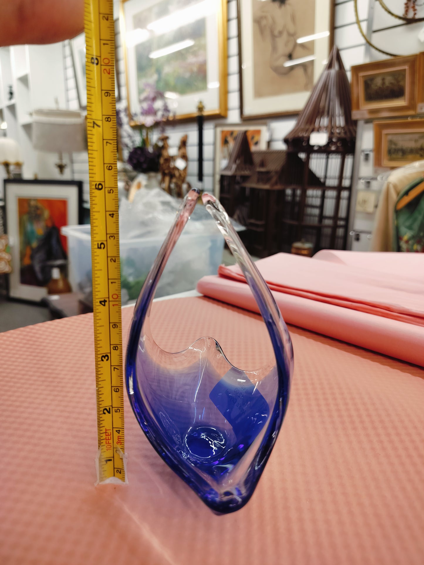 Blue vase
