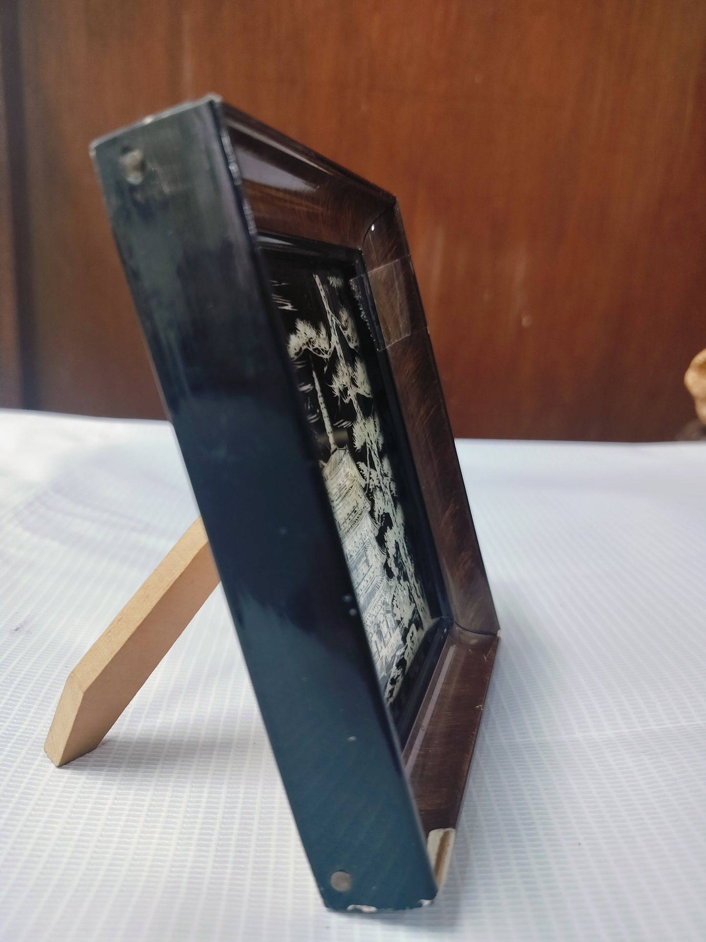 Shell Inlay Pagoda Frame