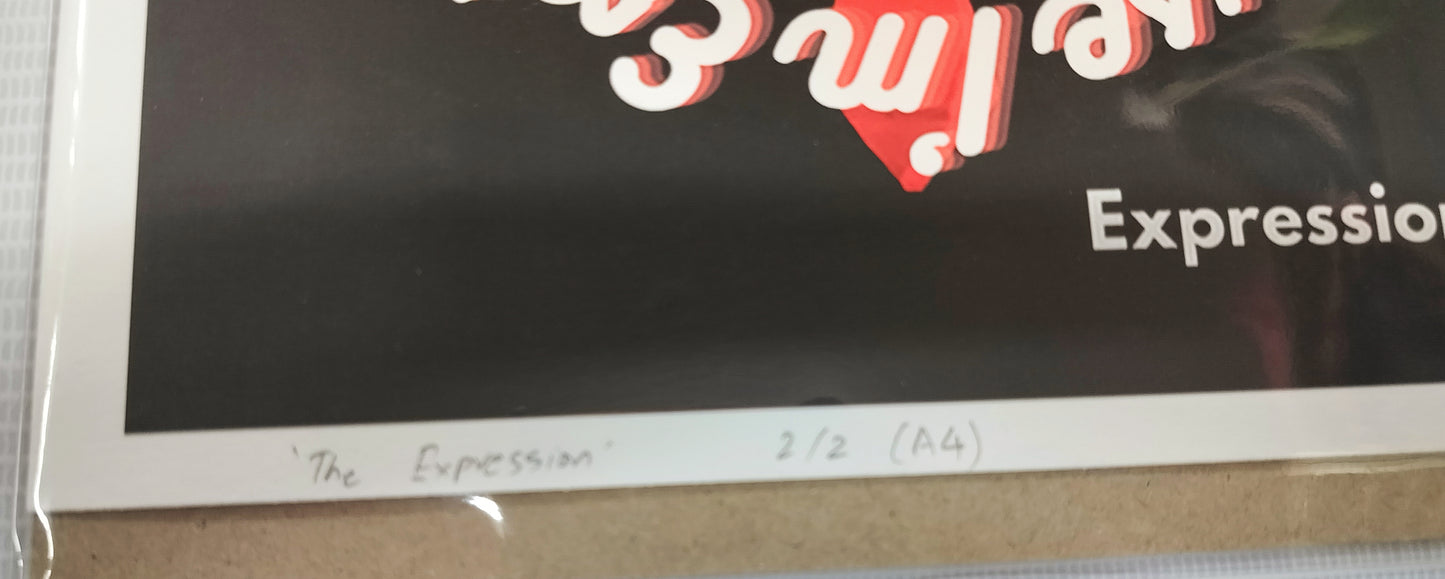 The Expression- Limited Edition- A4