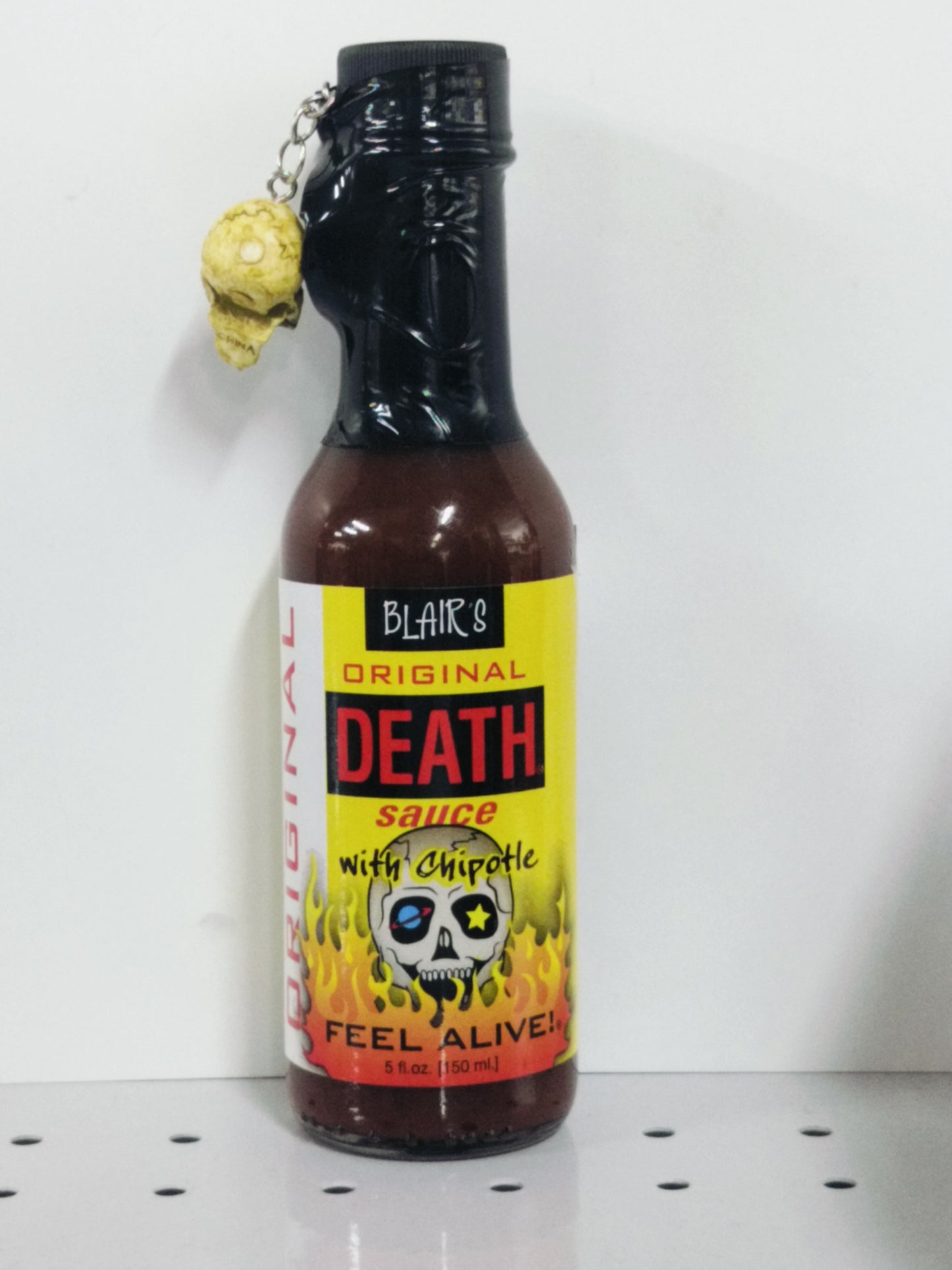 Blair's original DEATH sauce with Chipotle , FEEL ALIVE, 150ml