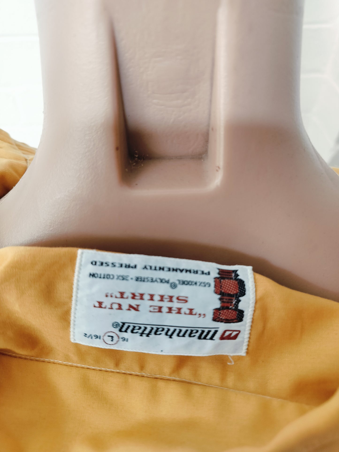 Muatarol the nut shirt s/s 1970's . Size - L .