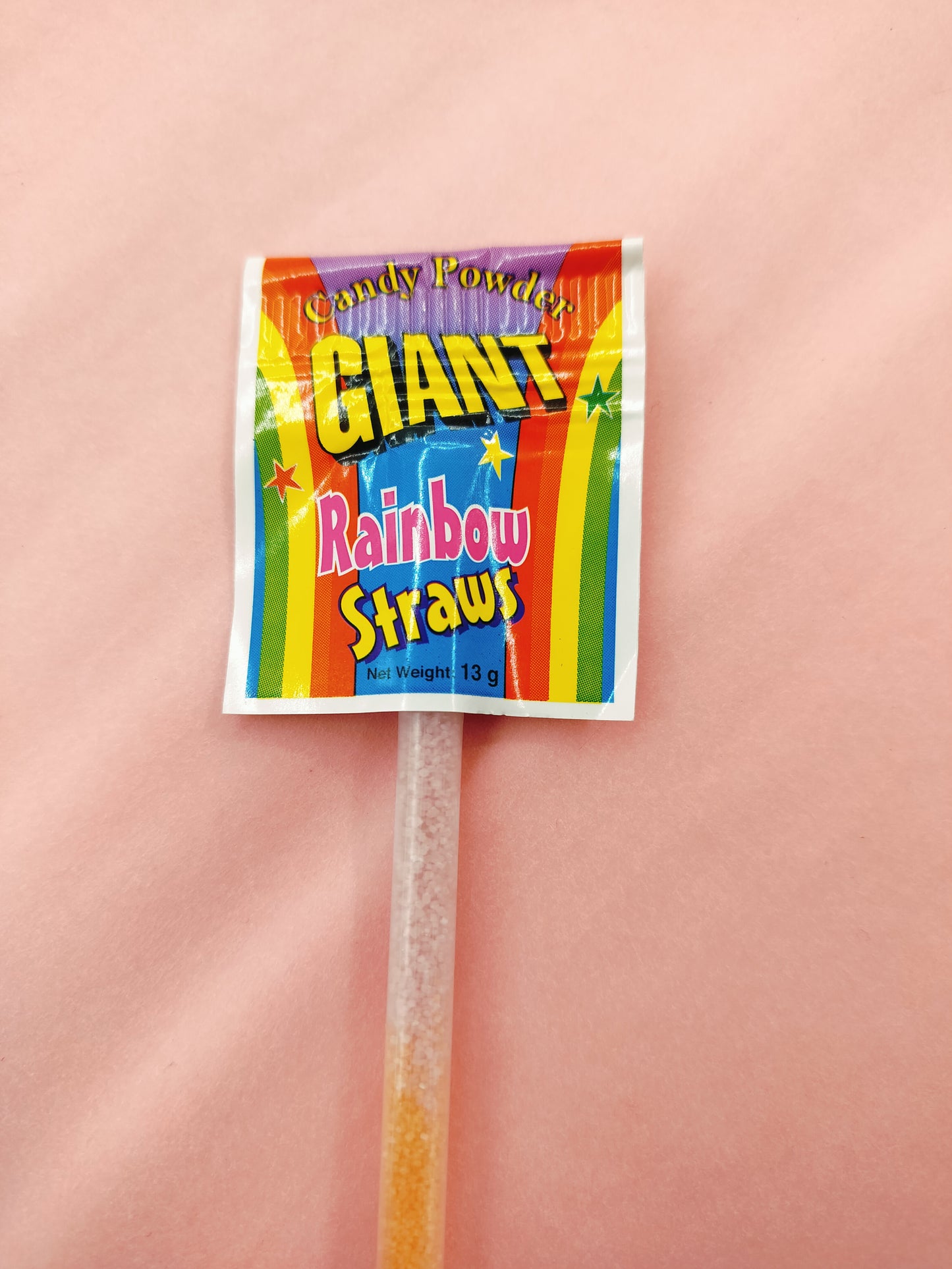 Giant Rainbow Straws