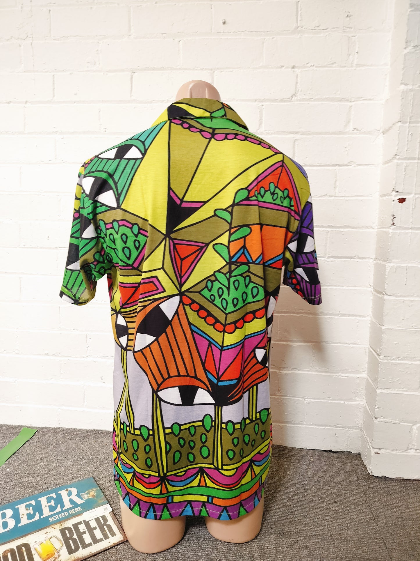 Spilt Milk bright shirt s/s