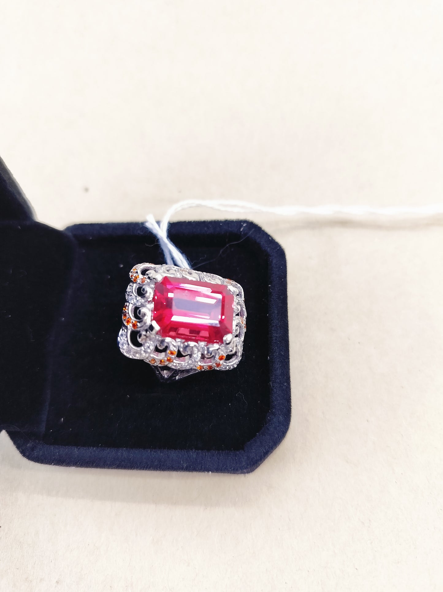 925 Silver, Pink Spinel and pink Tourmaline