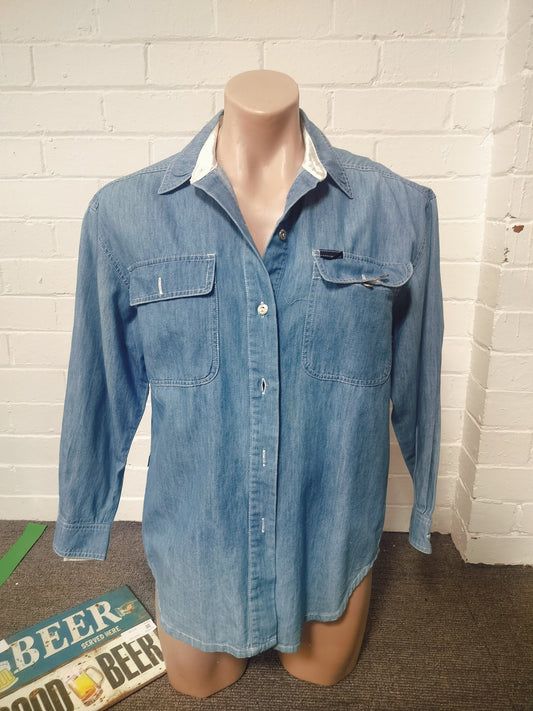 Jag denim l/s shirt. Size- M.