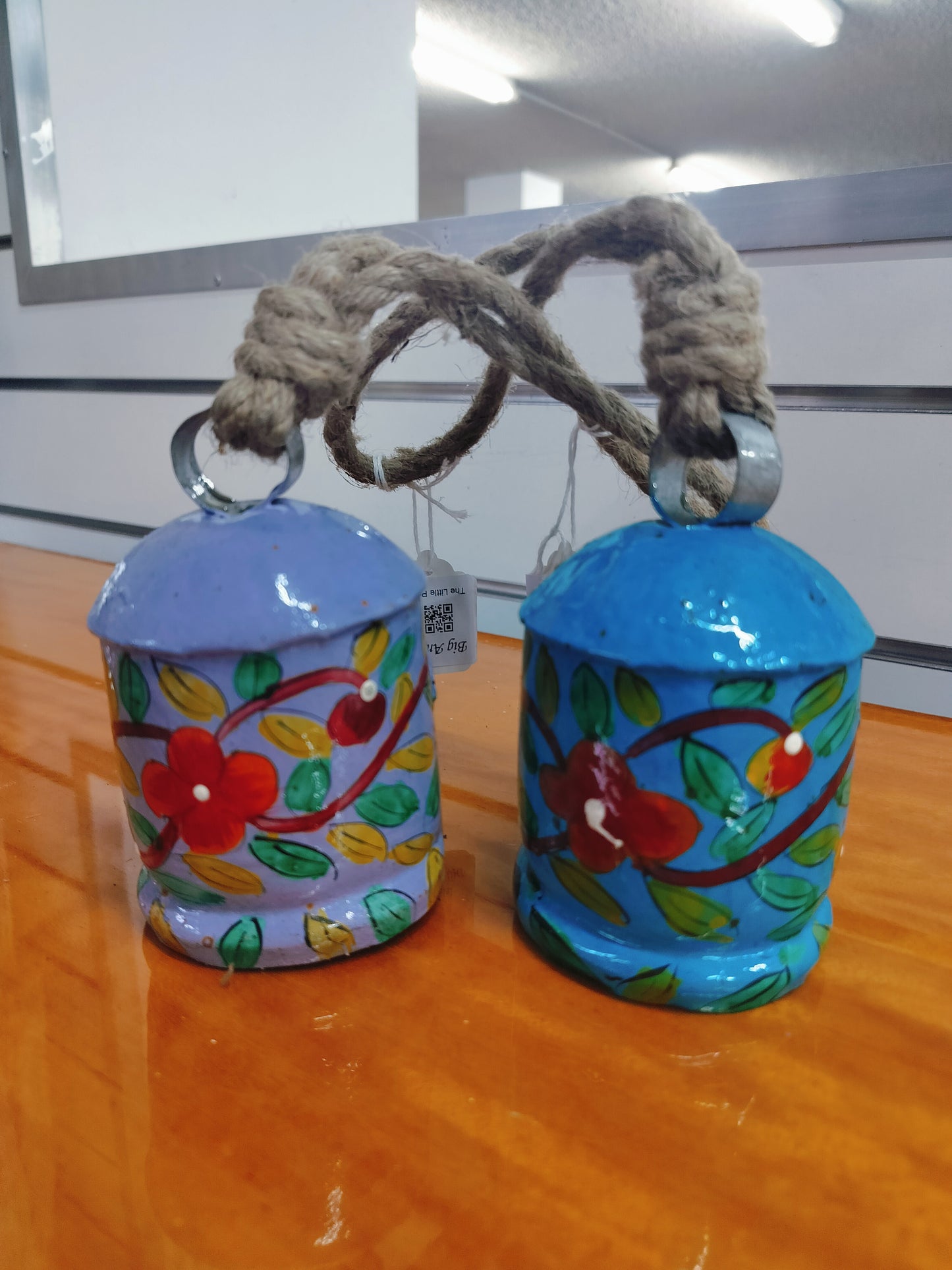 Single Cow Bell Handpainted