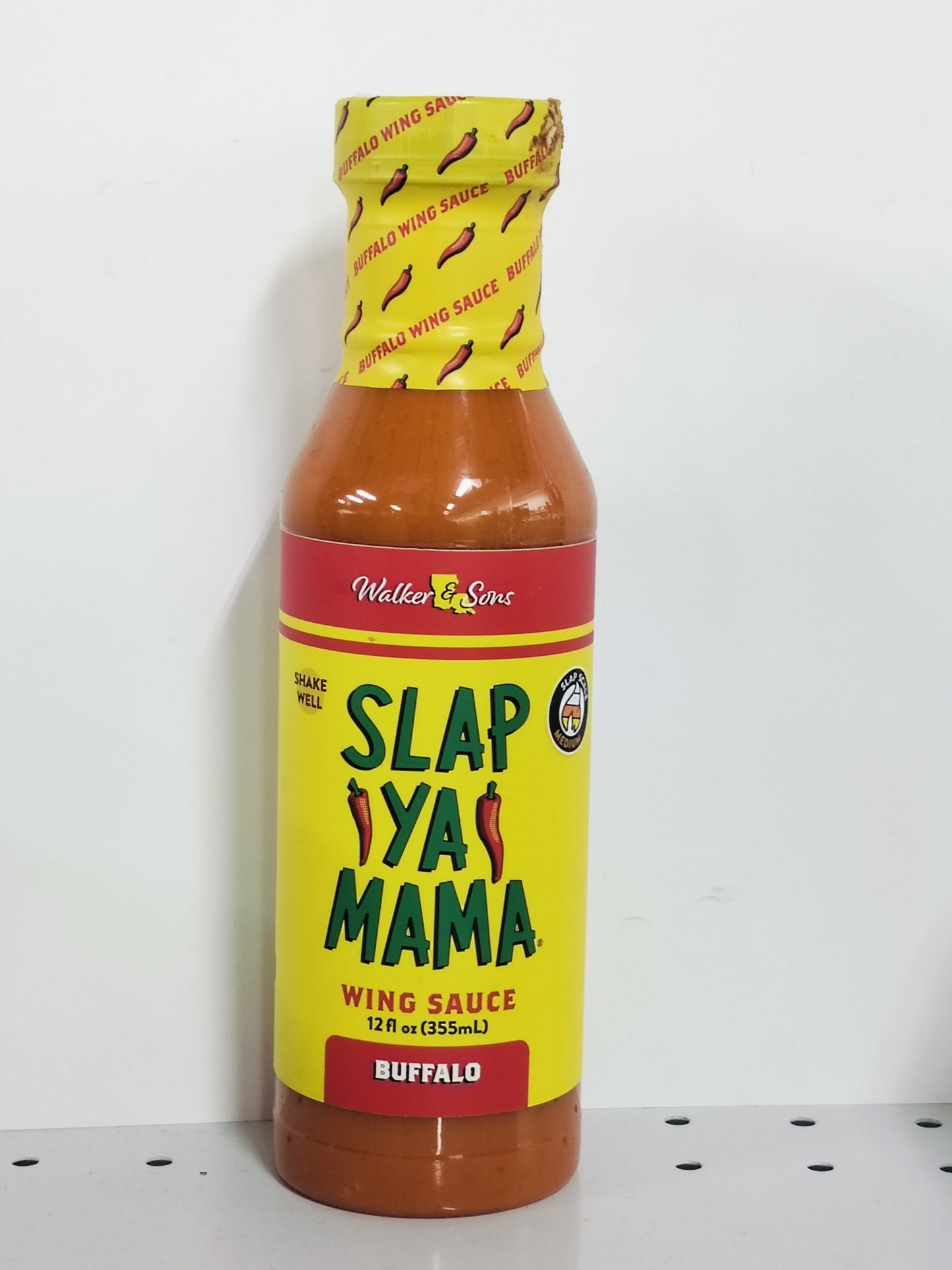 Walker & Sons, SLAP YA MAMA , wing sauce ( Buffalo), 355ml.