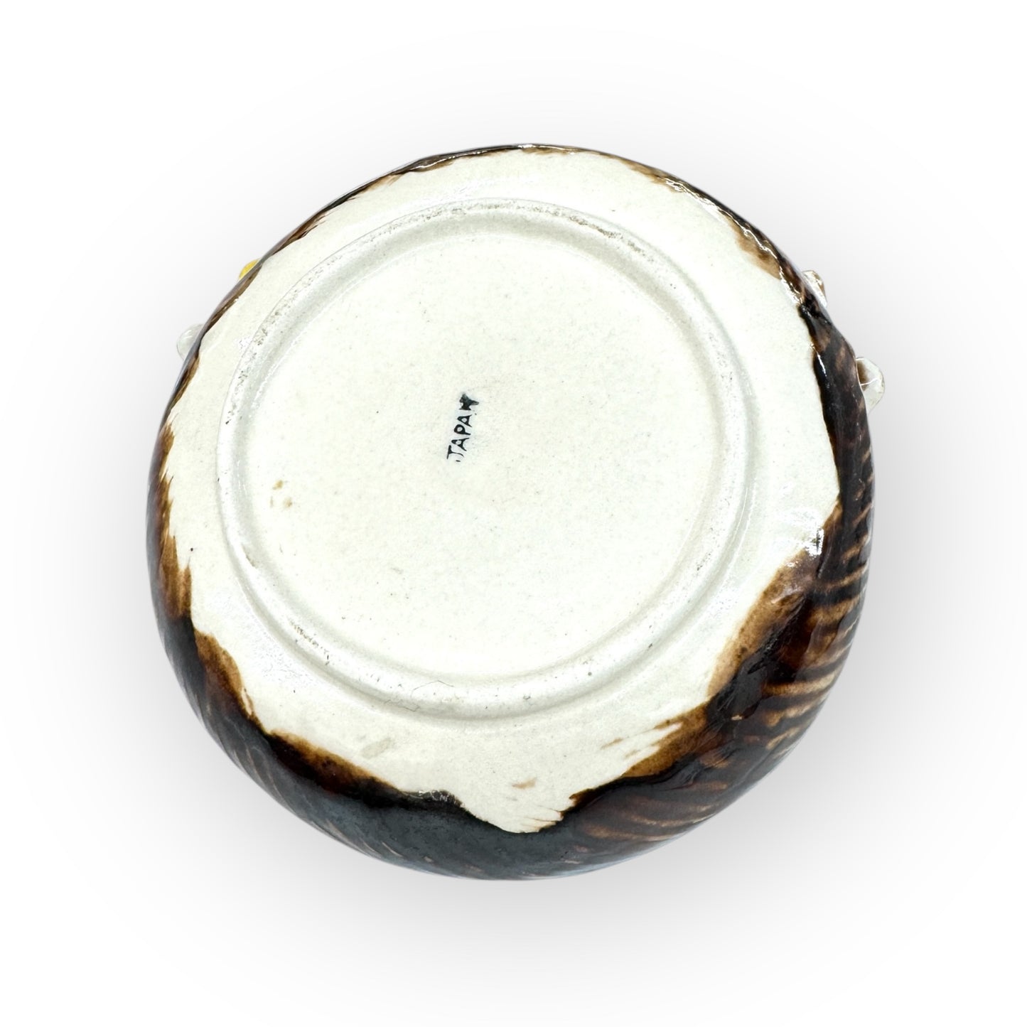 7 kookaburras dish bowl,hand made in Japan,home decor