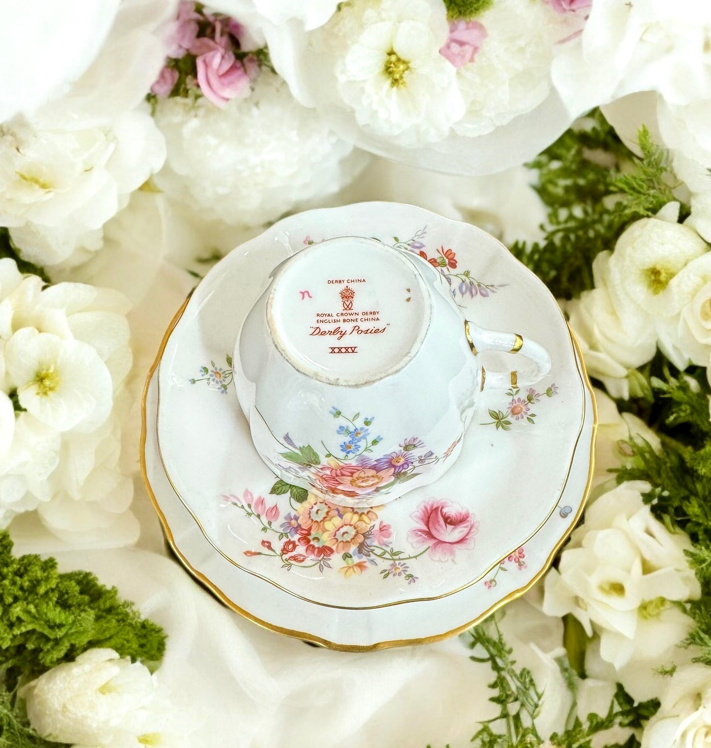 Royal Crown Derby Trio