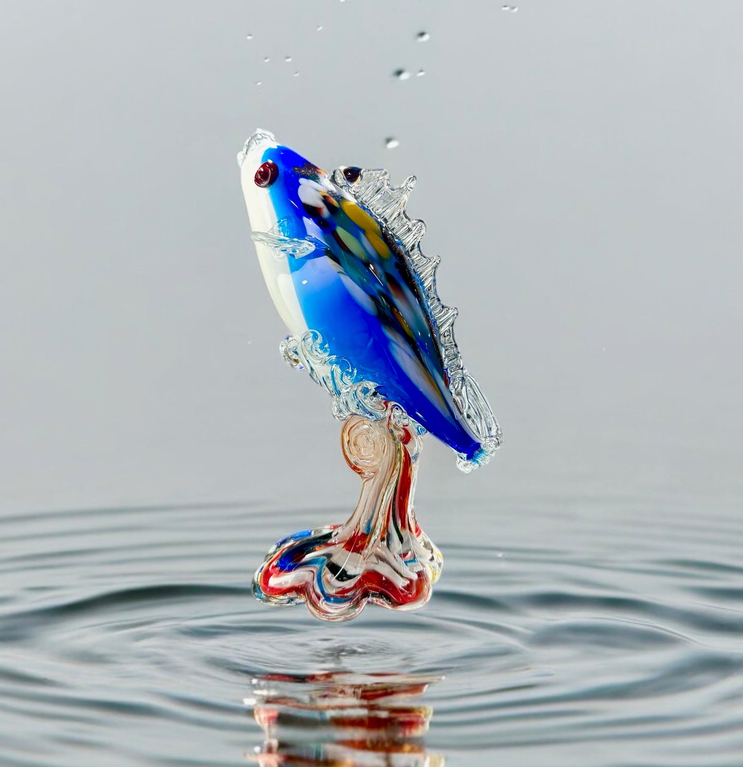 Malta Art Glass Fish
