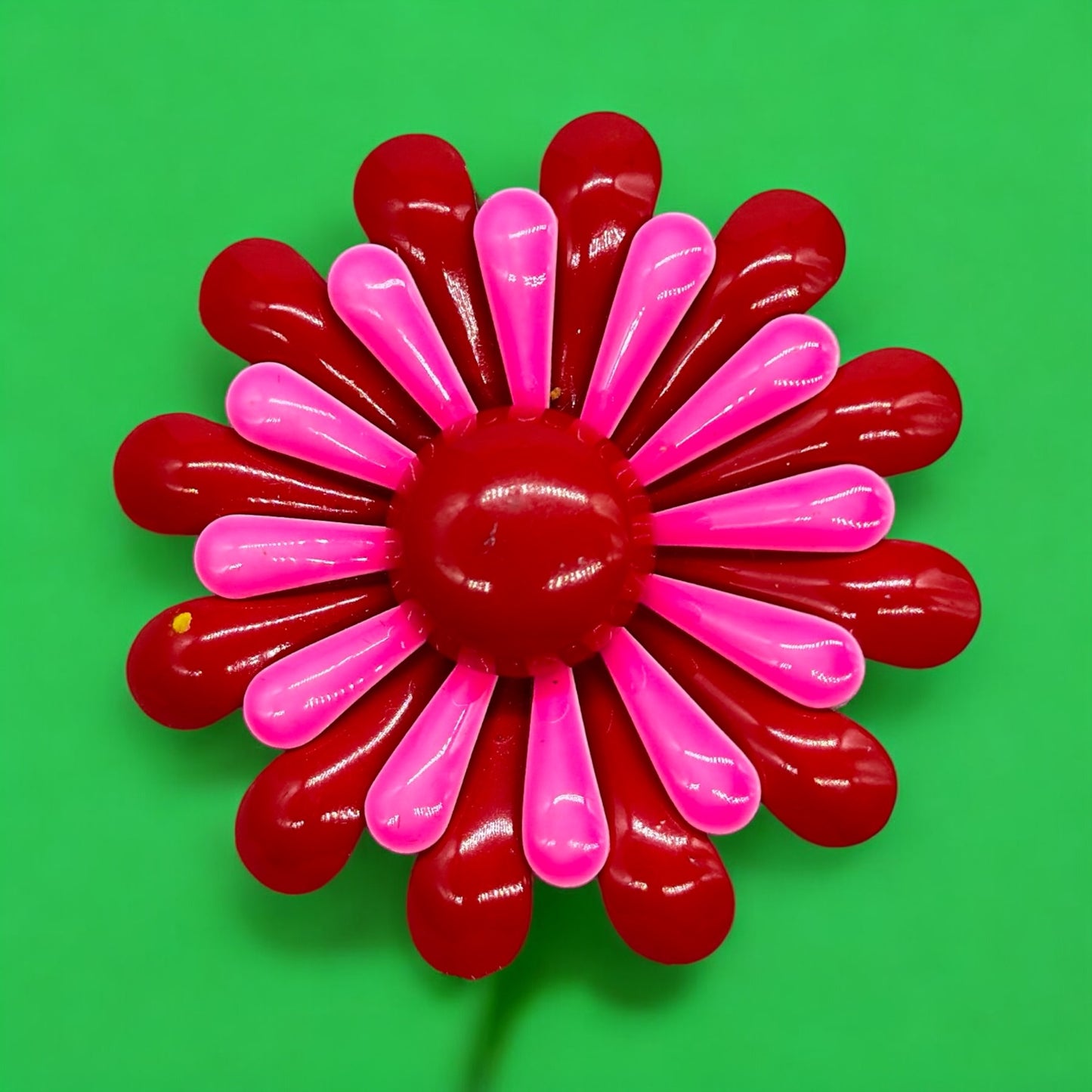 1960s French Flower Power Brooch