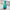 Aqua Blue Mdina Glass Vase