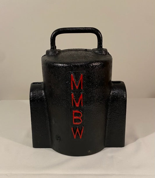 Black Painted water meter Cover/ Door Stop