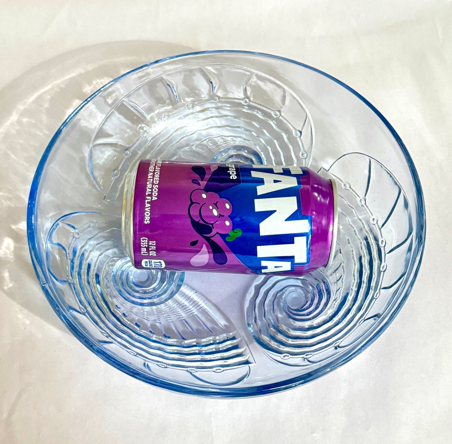 Blue Glass Dish, Bowl